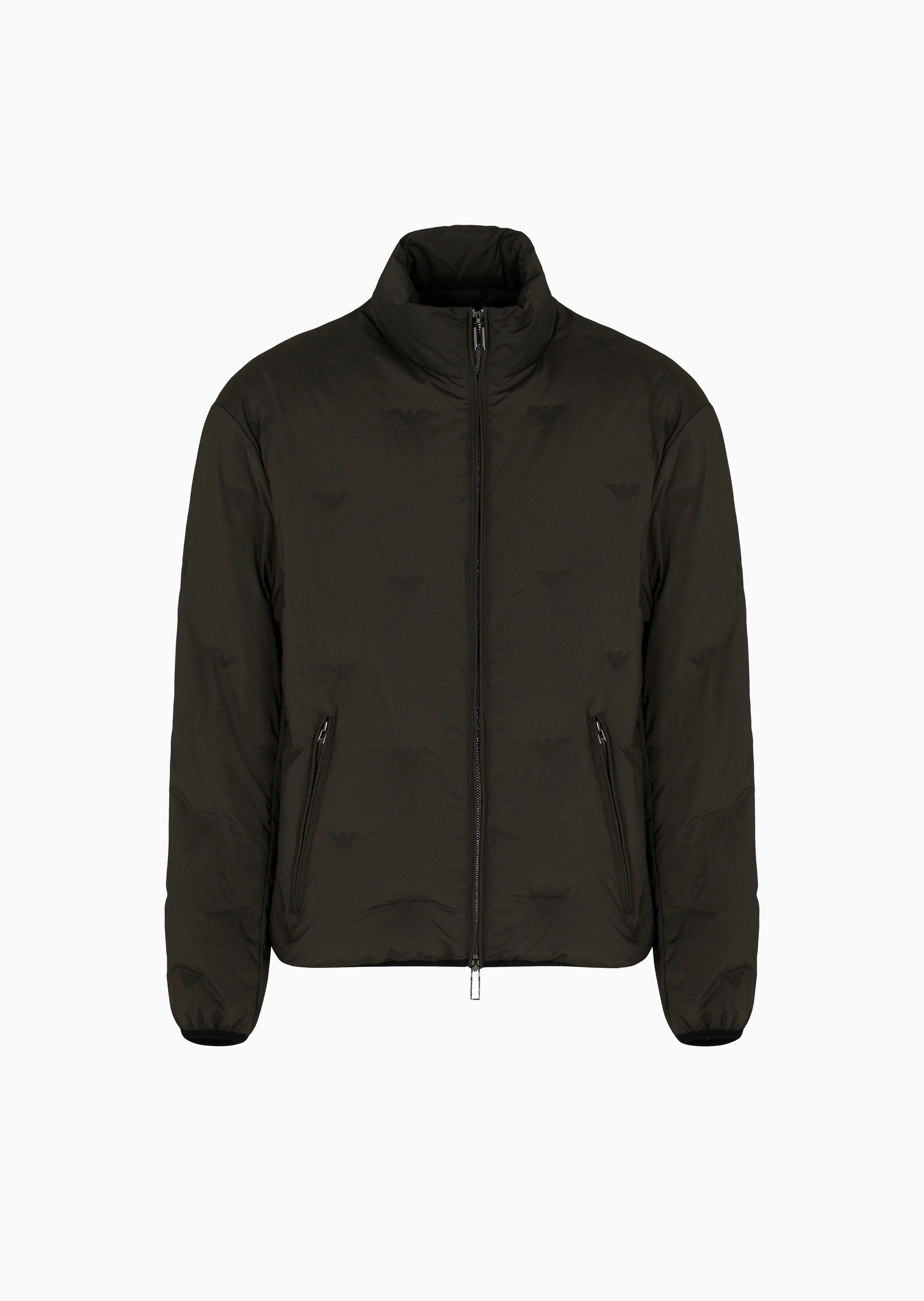 Emporio Armani 男士80白鸭绒立领绗缝羽绒服外套