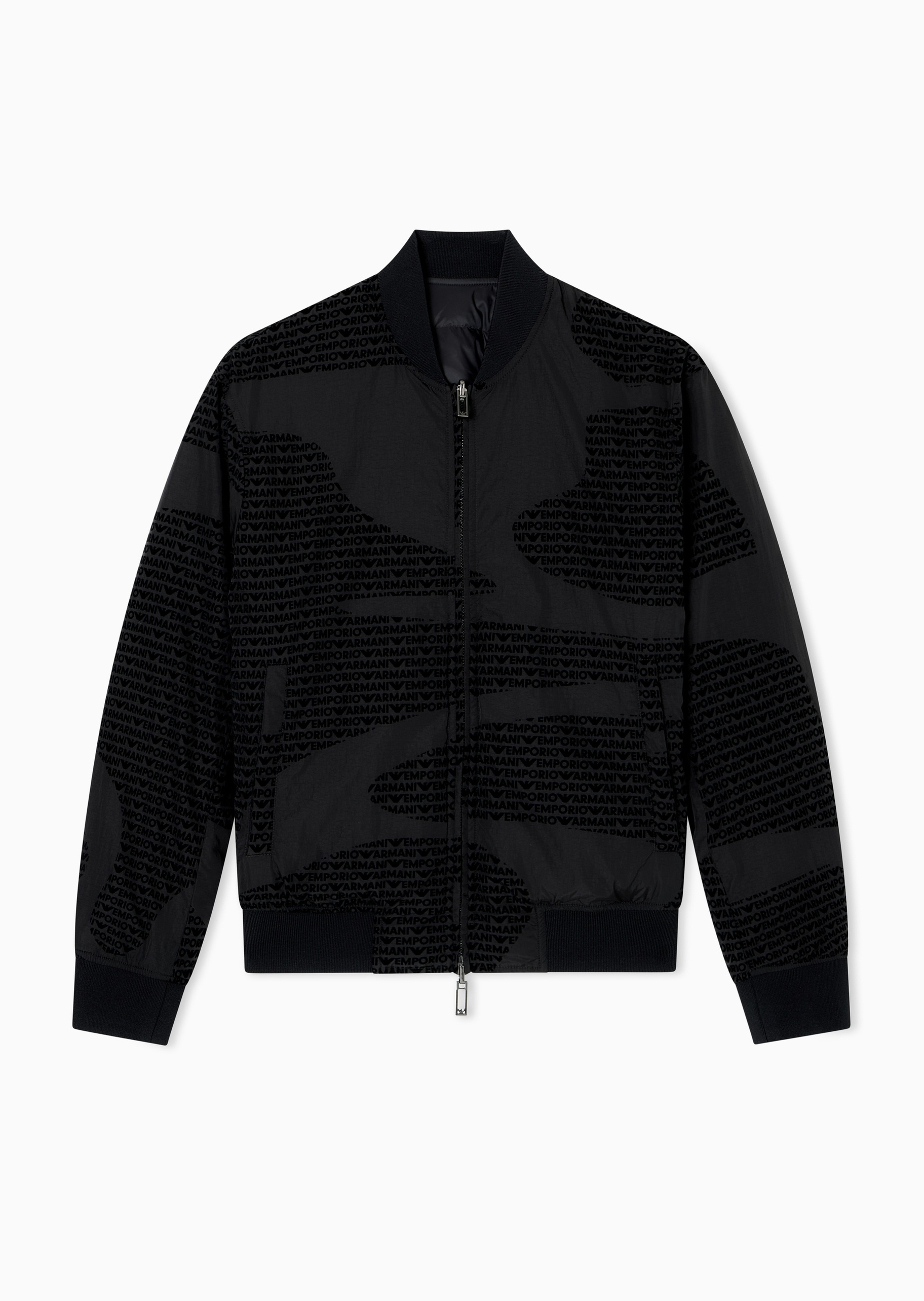 Emporio Armani 男士80白鸭绒棒球领通勤羽绒服外套