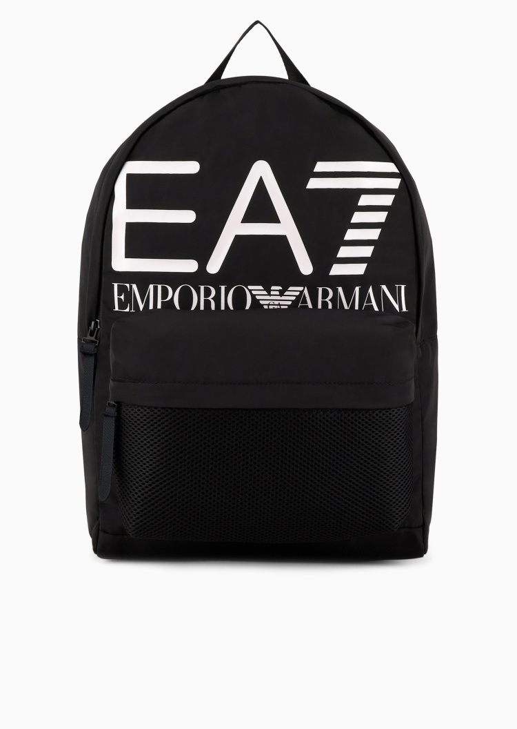 EA7 男女同款大容量拉链可调节网球手提双肩包