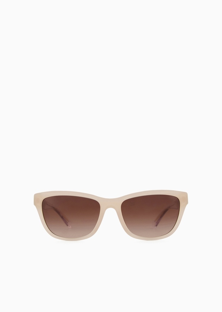 Emporio Armani 女士渐变镜片猫眼形复古摩登太阳眼镜