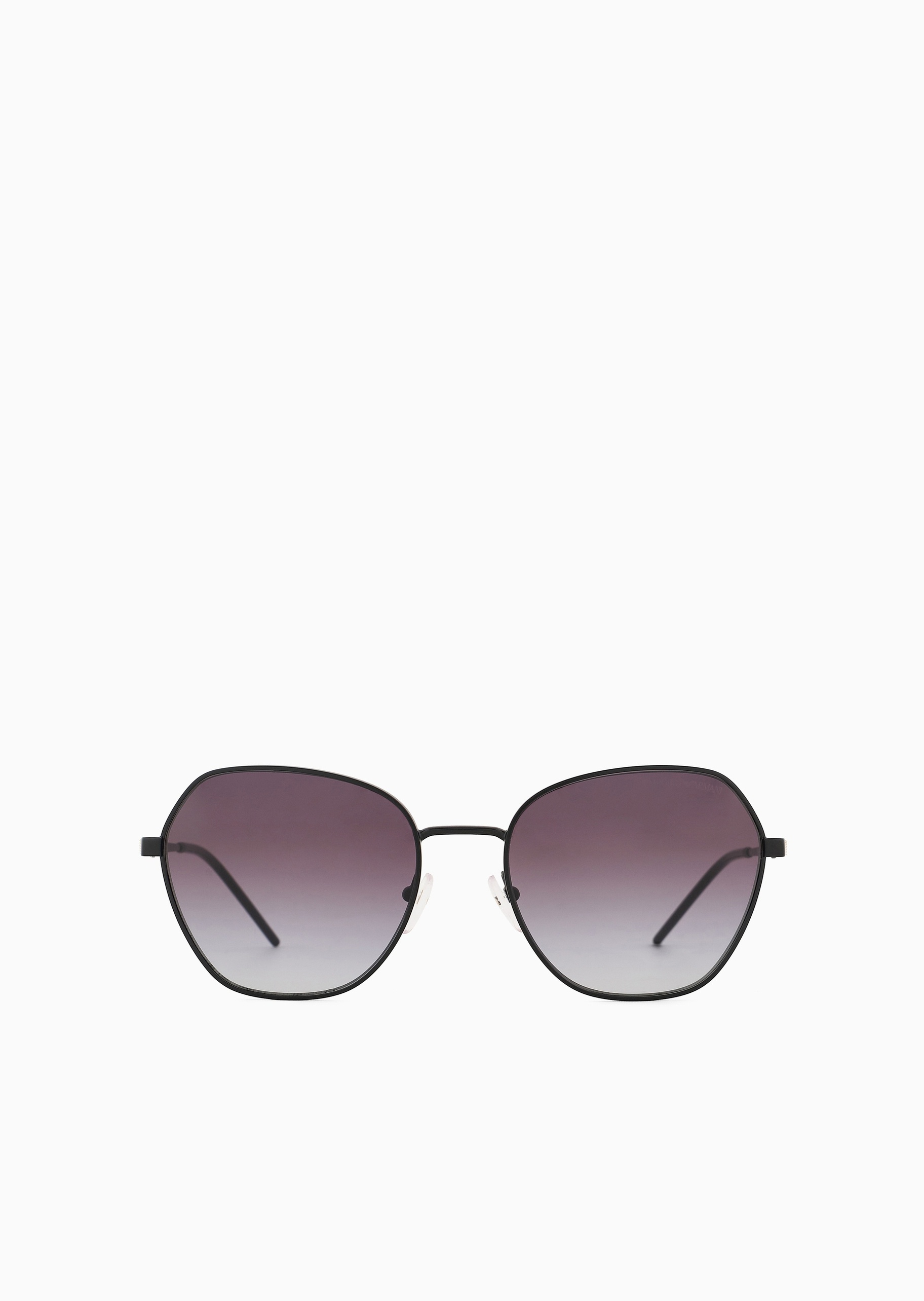 Emporio Armani 女士不规则形细框渐变镜片太阳眼镜