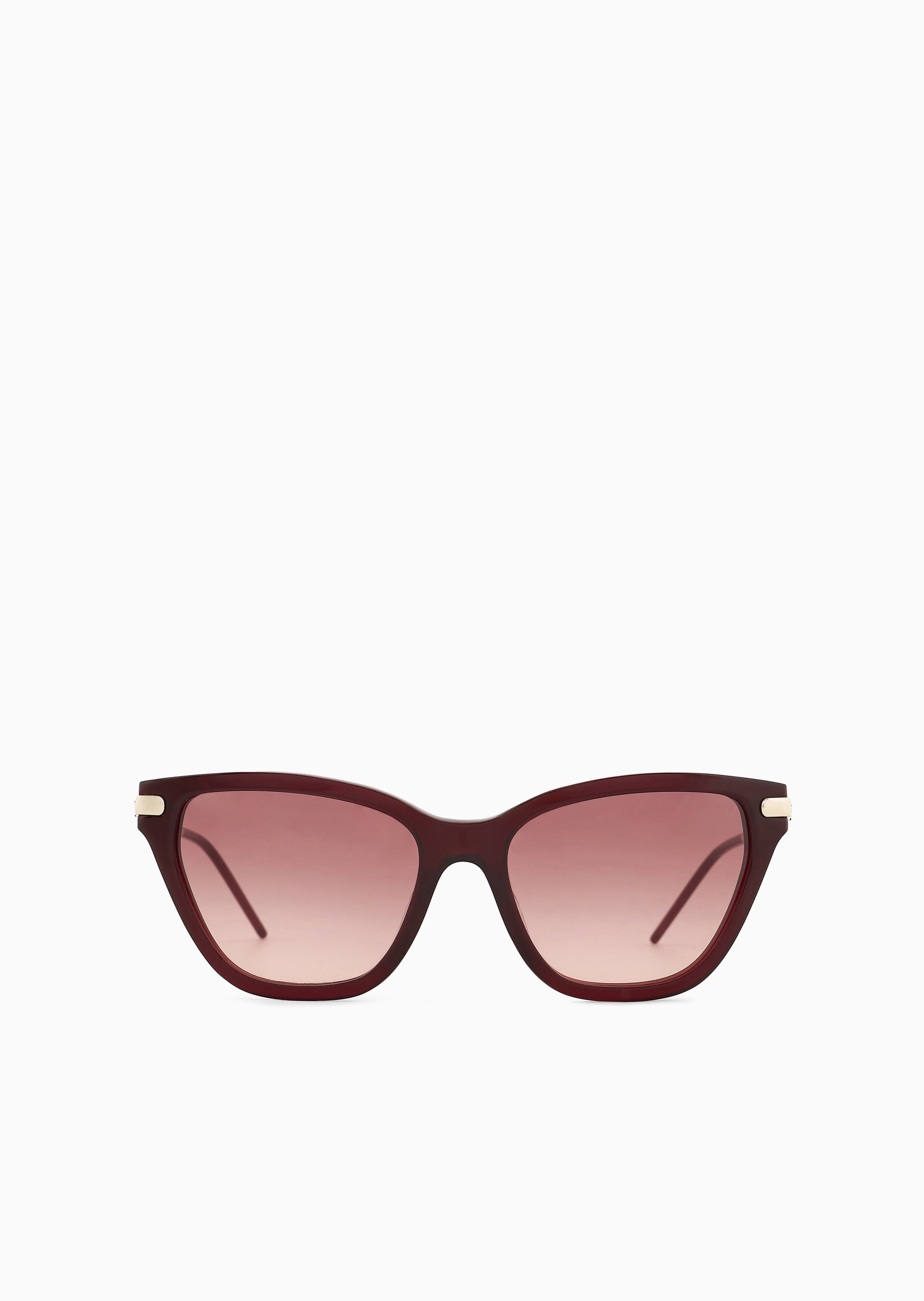 Emporio Armani 女士猫眼形渐变镜片摩登优雅太阳眼镜