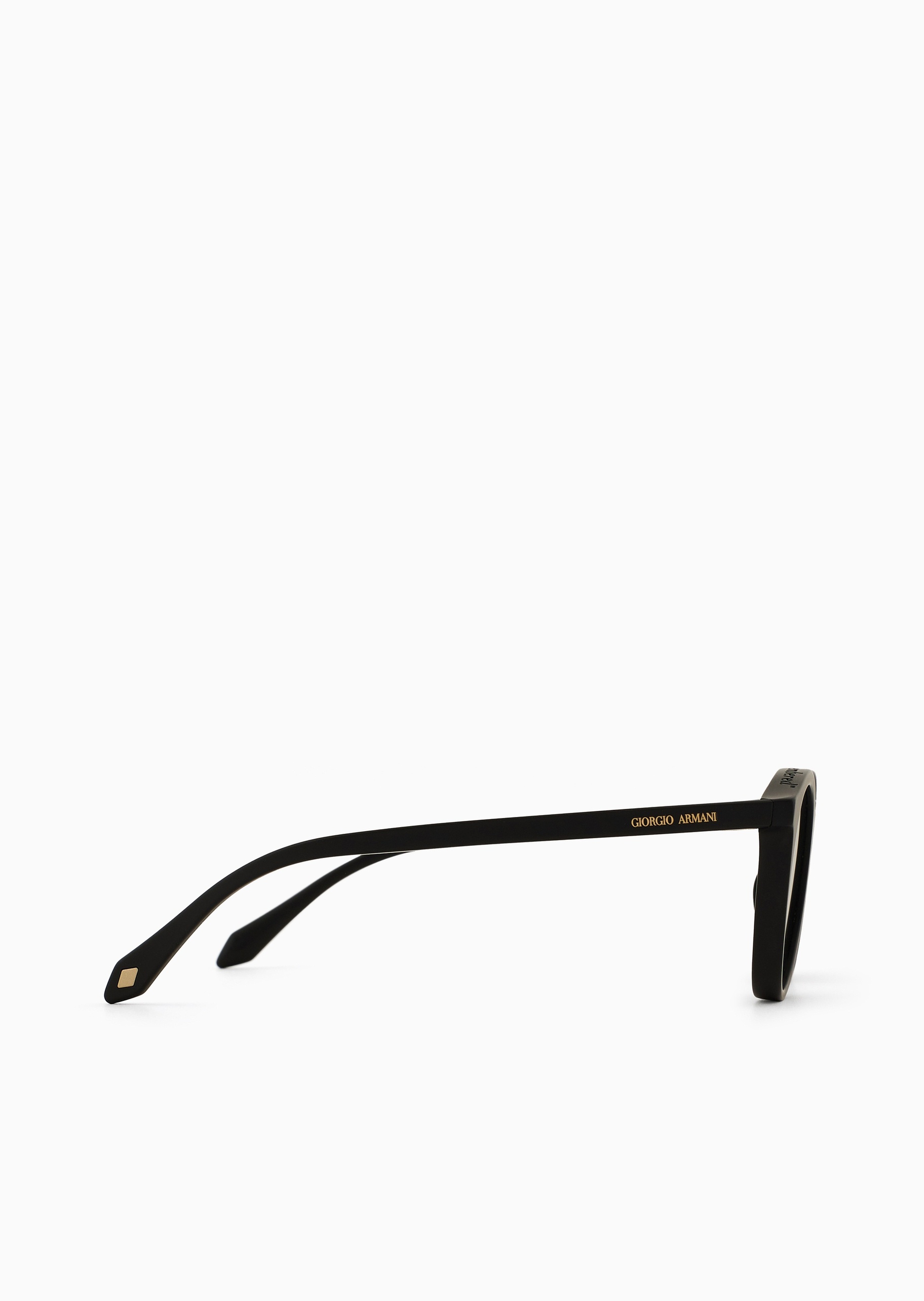 Giorgio Armani 男士圆形哑光边框时尚简约太阳眼镜