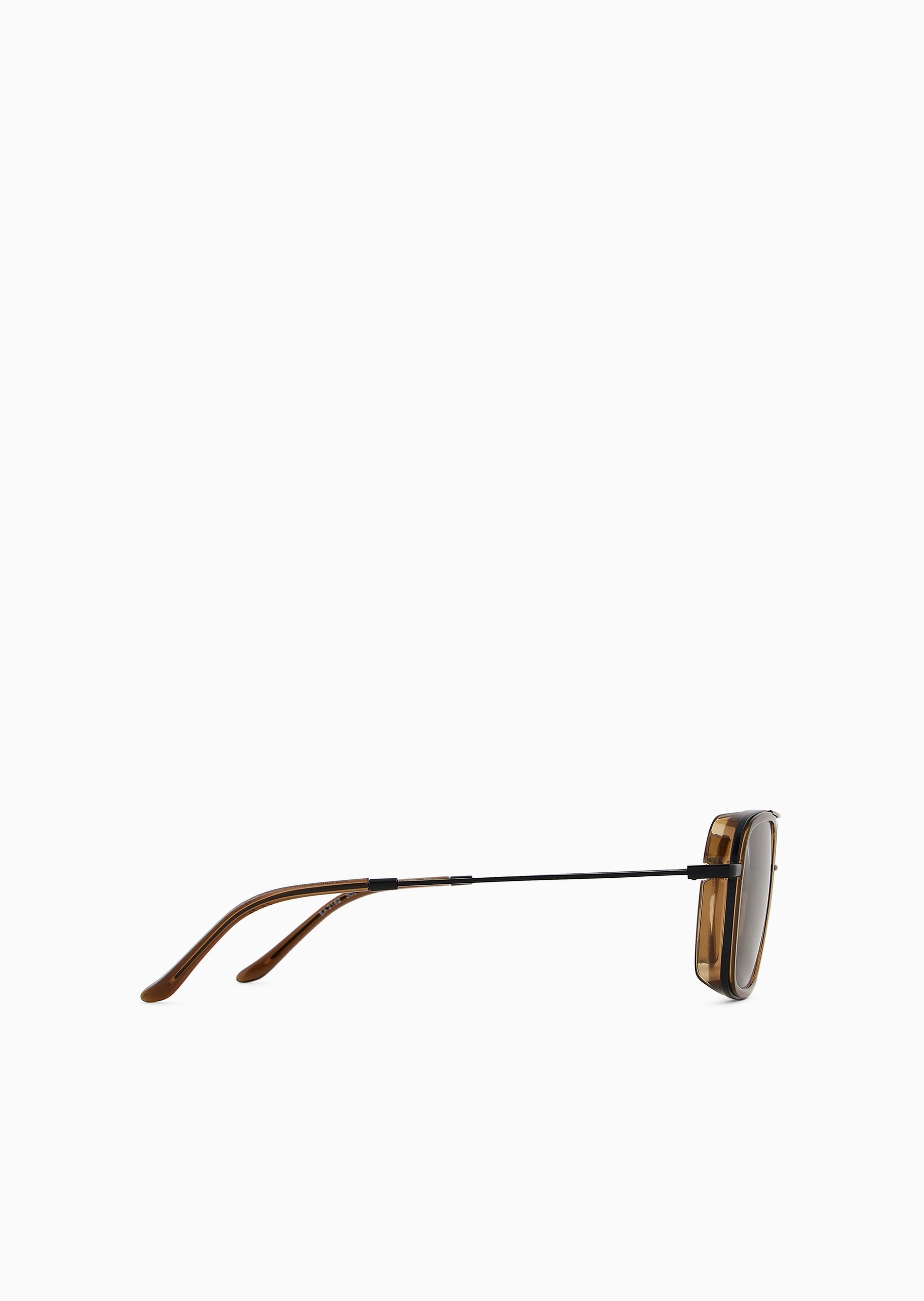 Emporio Armani 男士正方形双鼻桥潮流个性太阳眼镜