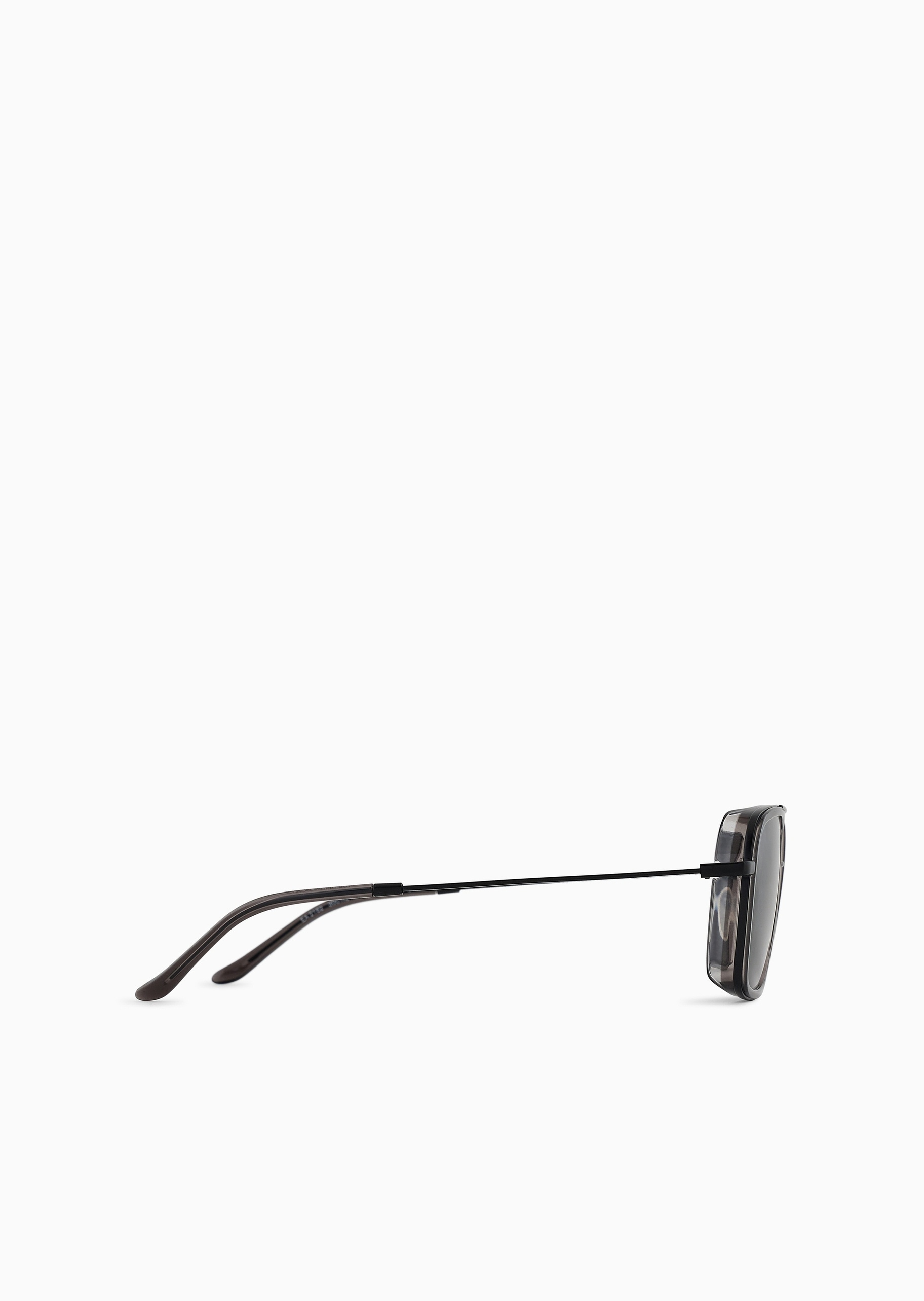 Emporio Armani 男士正方形双鼻桥潮流个性太阳眼镜
