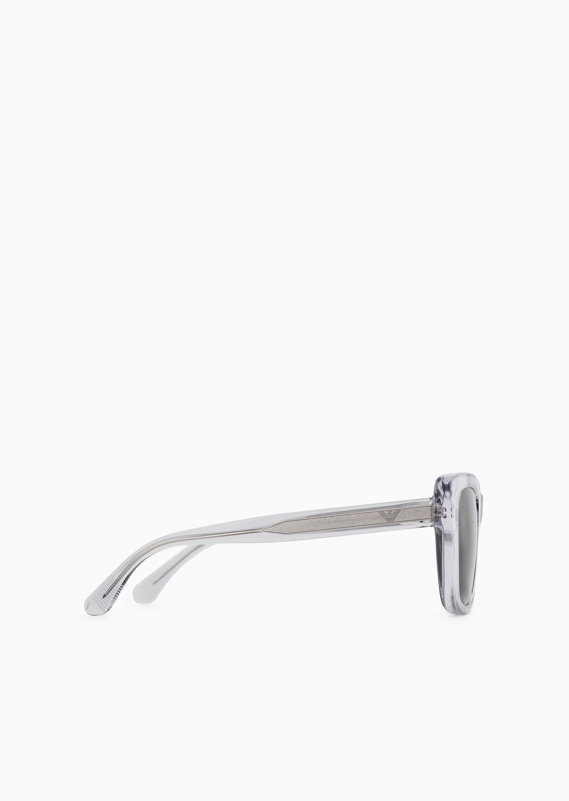 Emporio Armani 女士猫眼形透明粗框清新时尚太阳眼镜