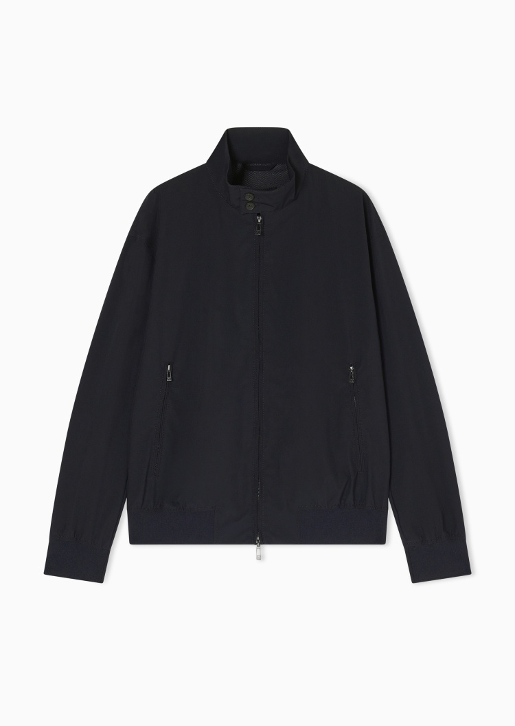 ARMANI EXCHANGE 男士立领商务哈灵顿行政夹克外套