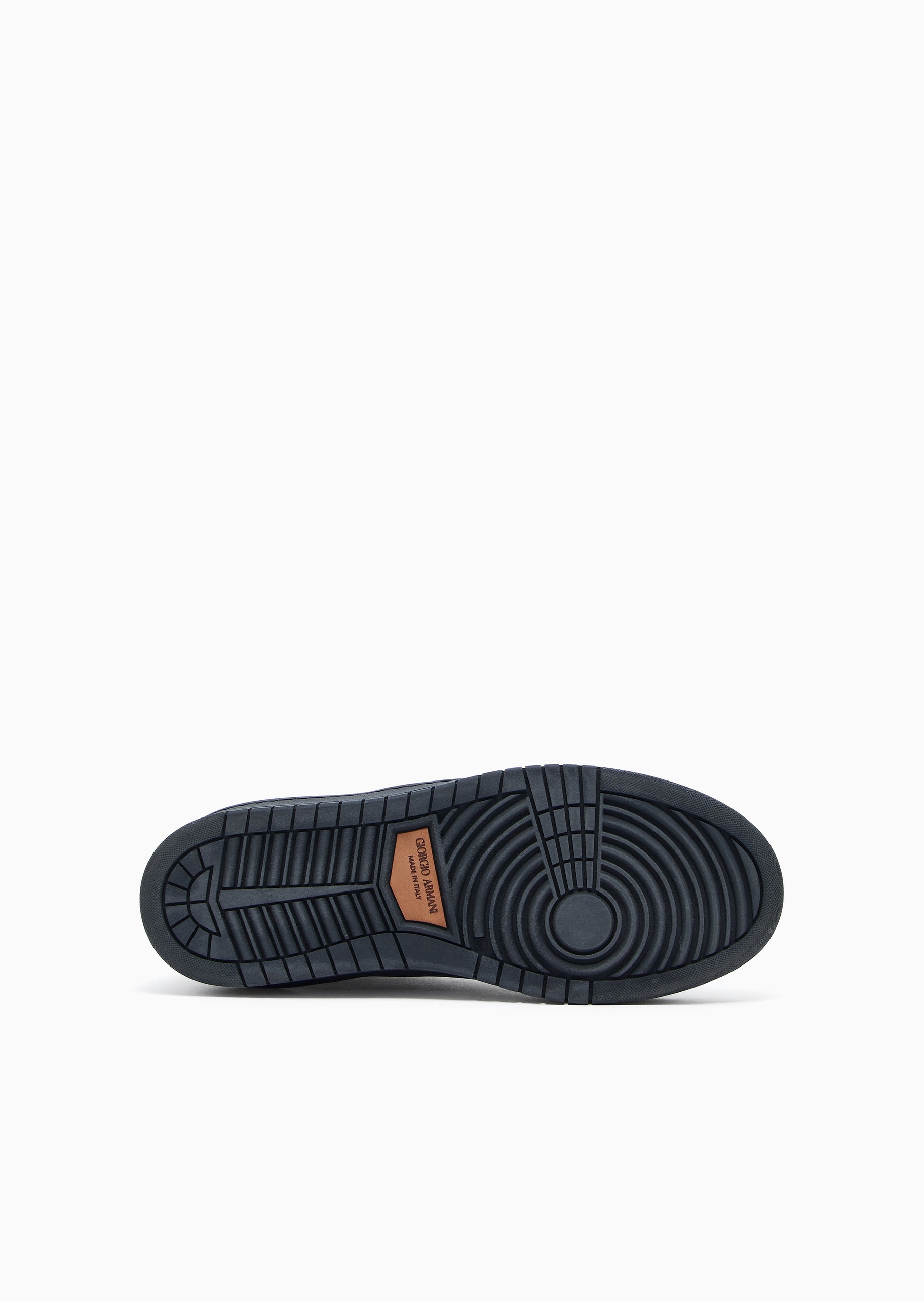 Giorgio Armani 男士绒面革低帮平底休闲简约懒人鞋