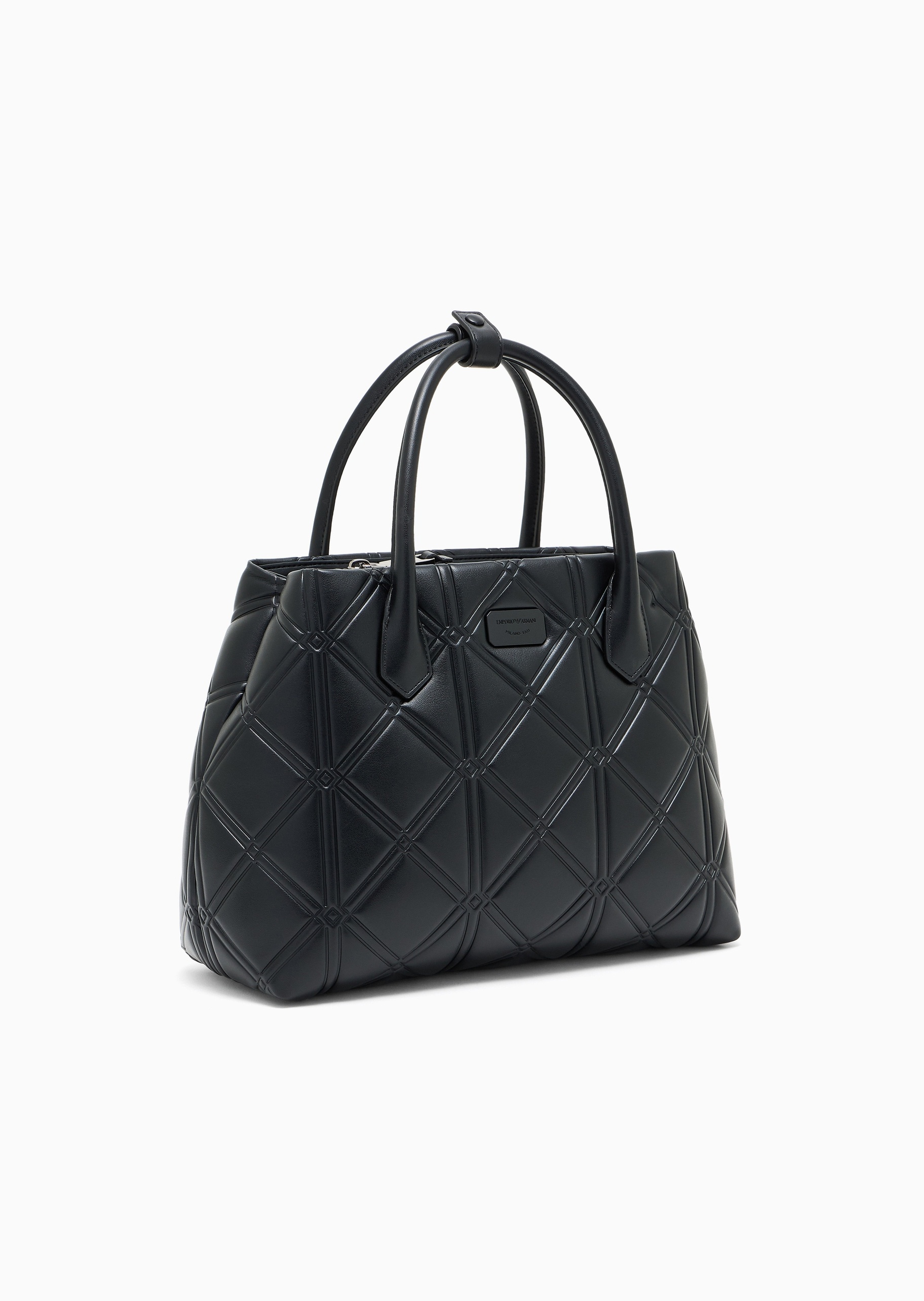 Emporio Armani 女士中号可拆肩带手提斜挎单肩托特包