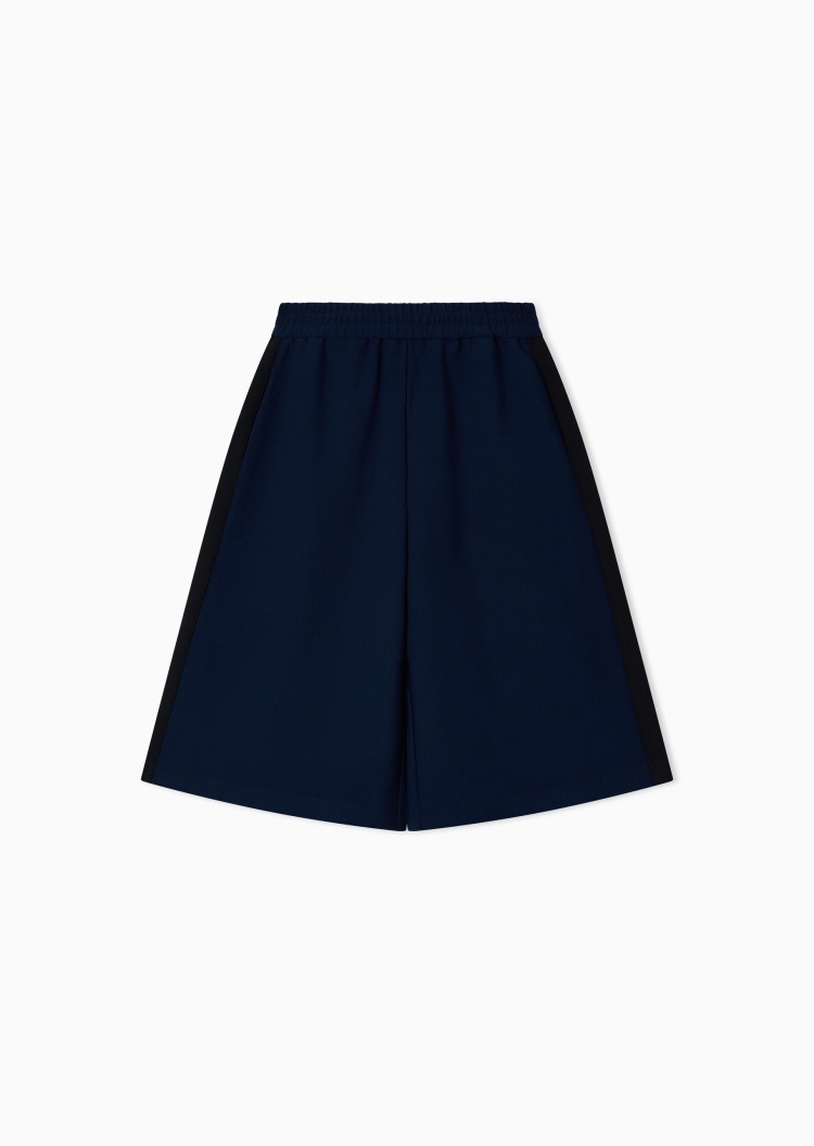 Emporio Armani 女士宽松老钱风松弛感弹力短裤