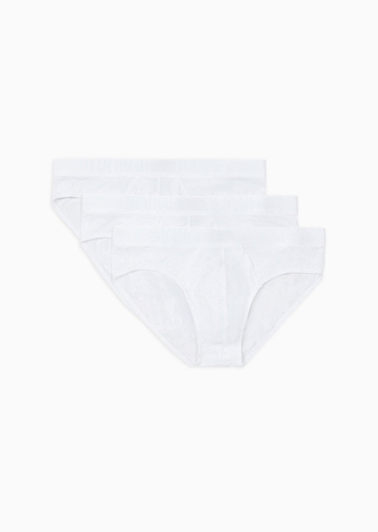 Giorgio Armani 男士三条装轻奢莫代尔性感三角内裤套装礼物