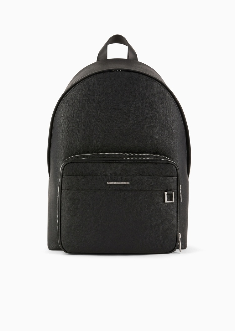 ARMANI EXCHANGE 男士拉链可调节肩带商务休闲手提双肩包