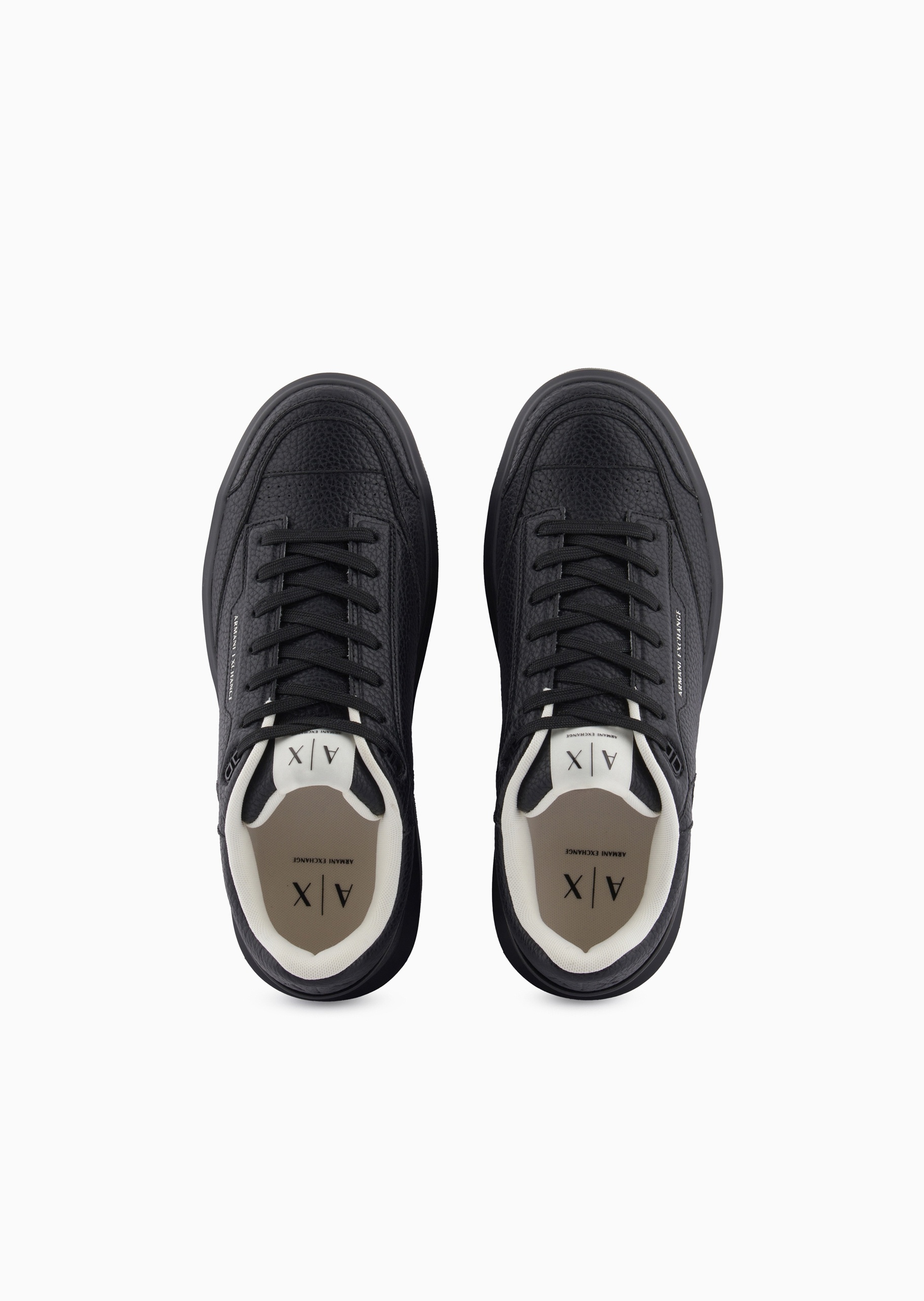 ARMANI EXCHANGE 男士系带低帮休闲板鞋时尚运动鞋