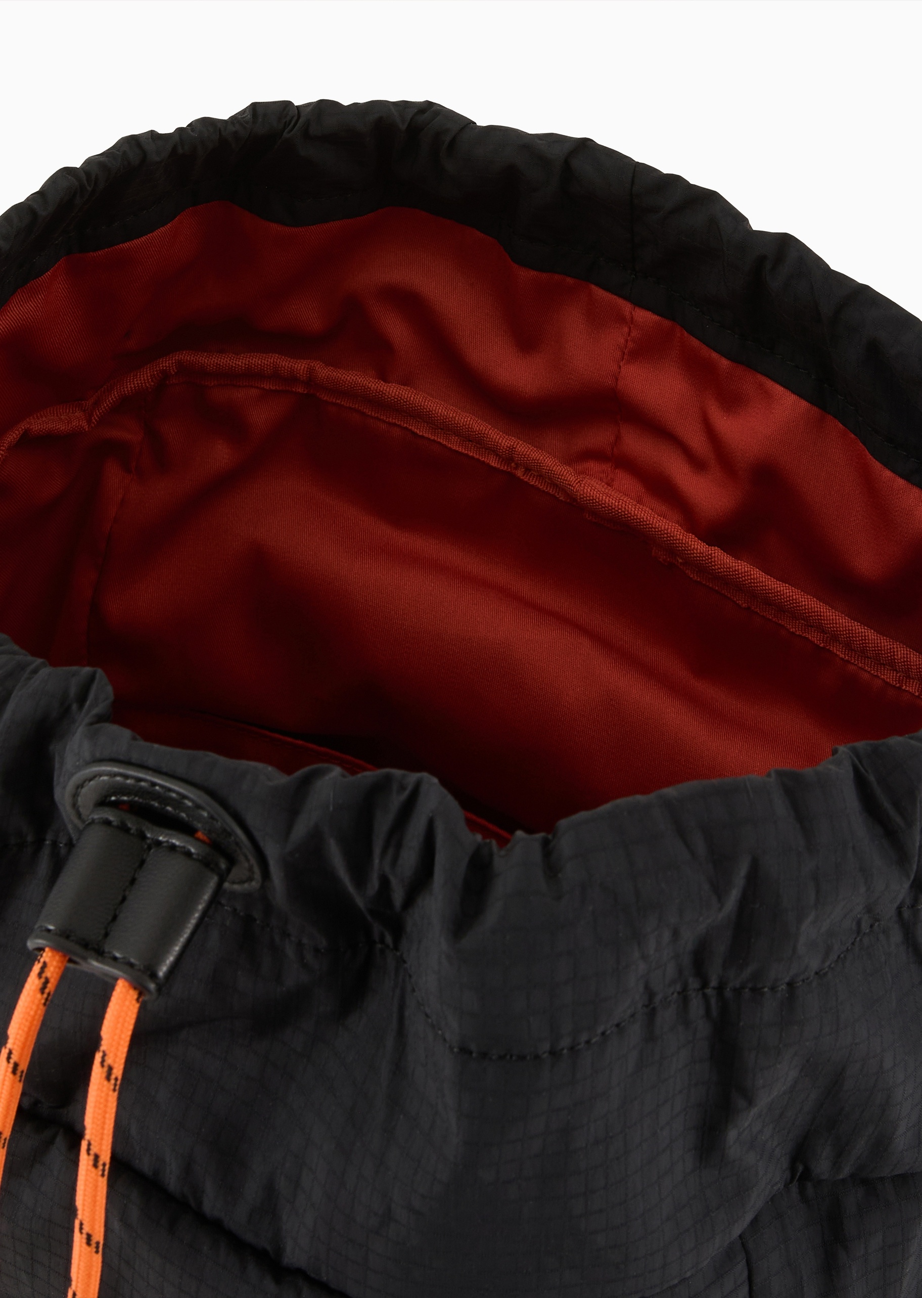 ARMANI EXCHANGE 男士大容量抽绳可调节肩带手提双肩包