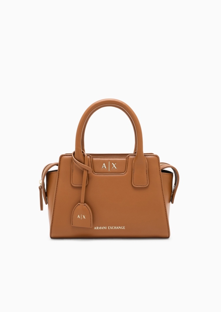 ARMANI EXCHANGE 女士拉链可拆肩带手提单肩斜挎托特包