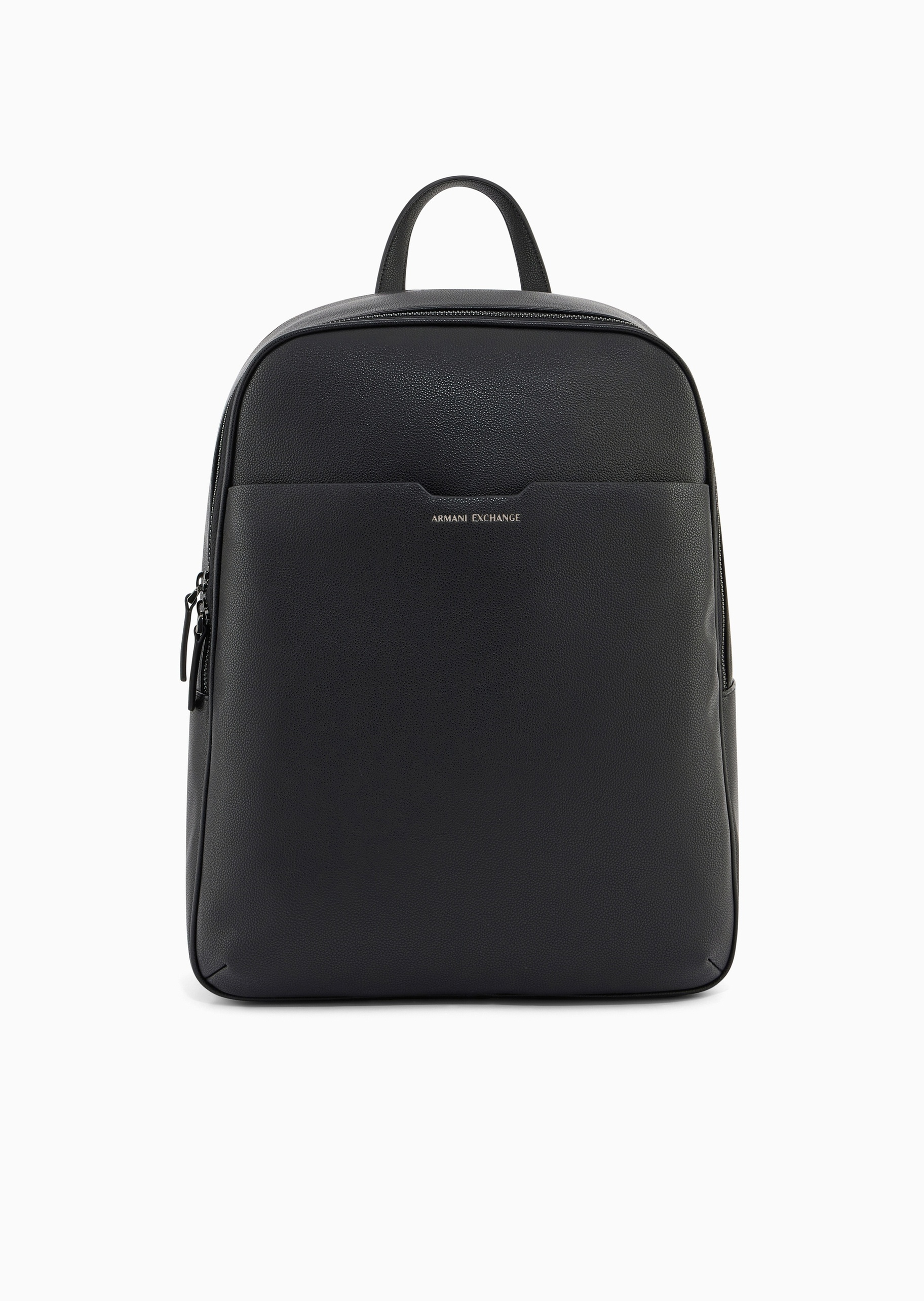ARMANI EXCHANGE 男士拉链长方形可调节商务通勤手提双肩包