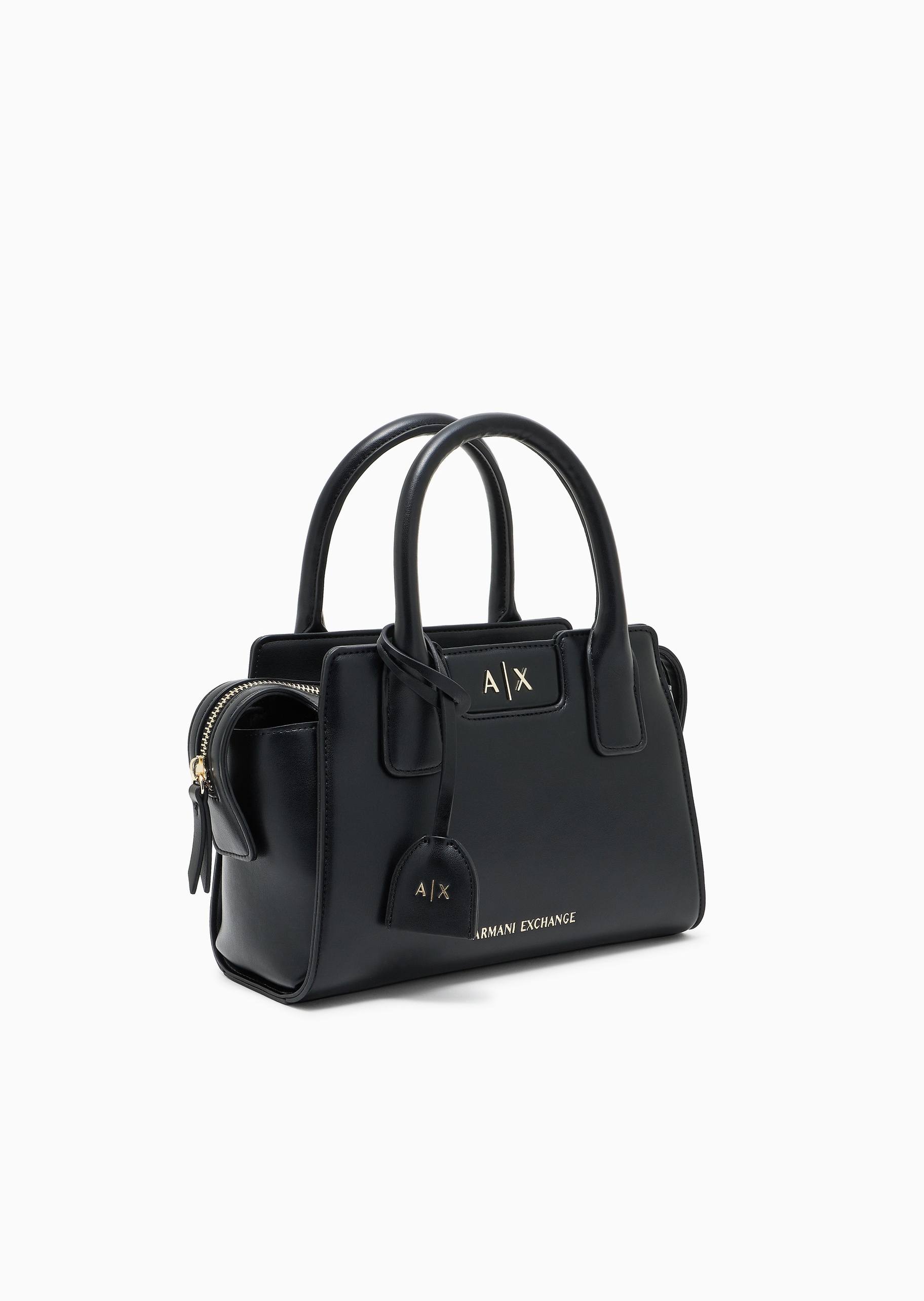 ARMANI EXCHANGE 女士拉链可拆肩带手提单肩斜挎托特包