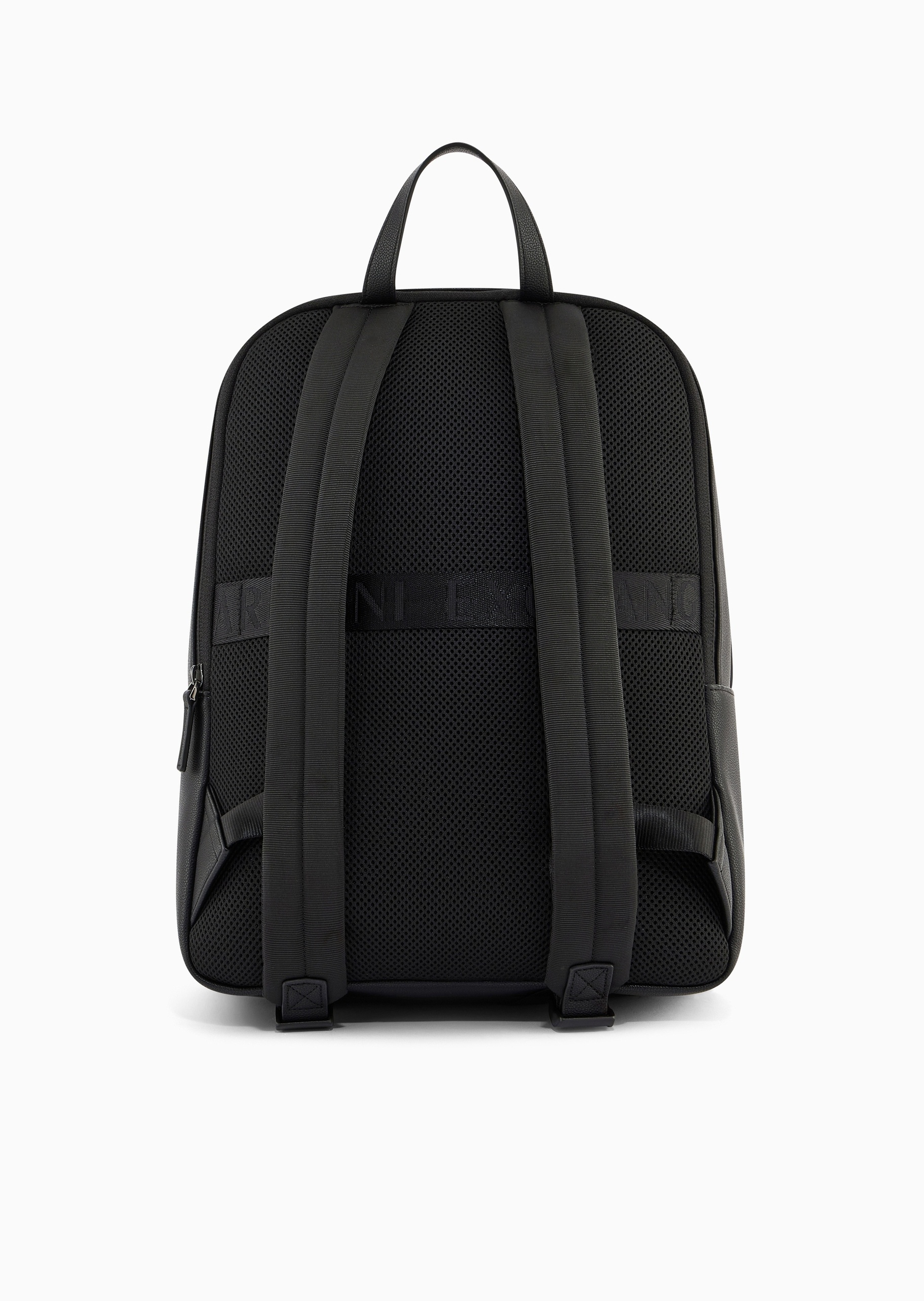 ARMANI EXCHANGE 男士拉链长方形可调节商务通勤手提双肩包