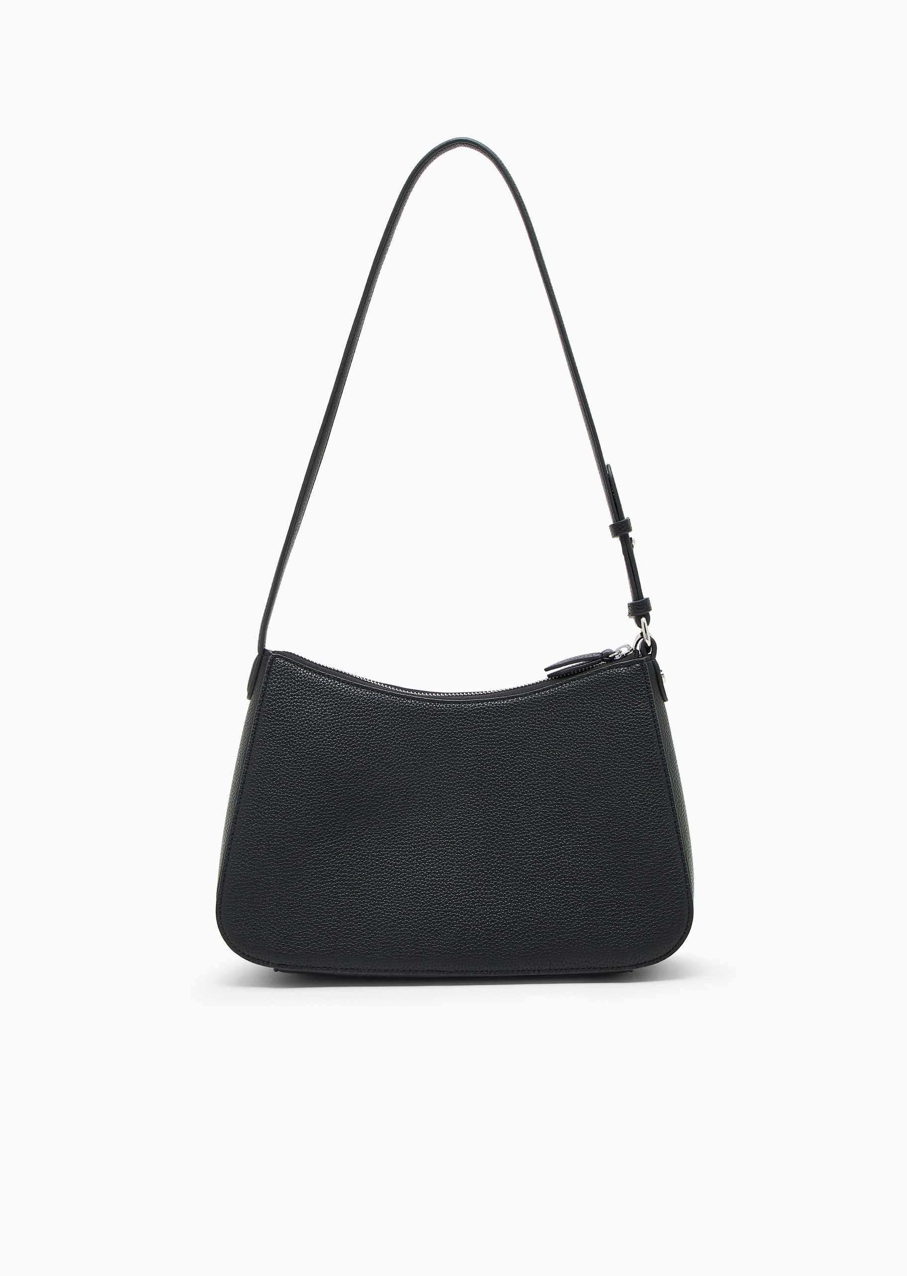 ARMANI EXCHANGE 女士拉链Hobo可调节商务通勤中号单肩包