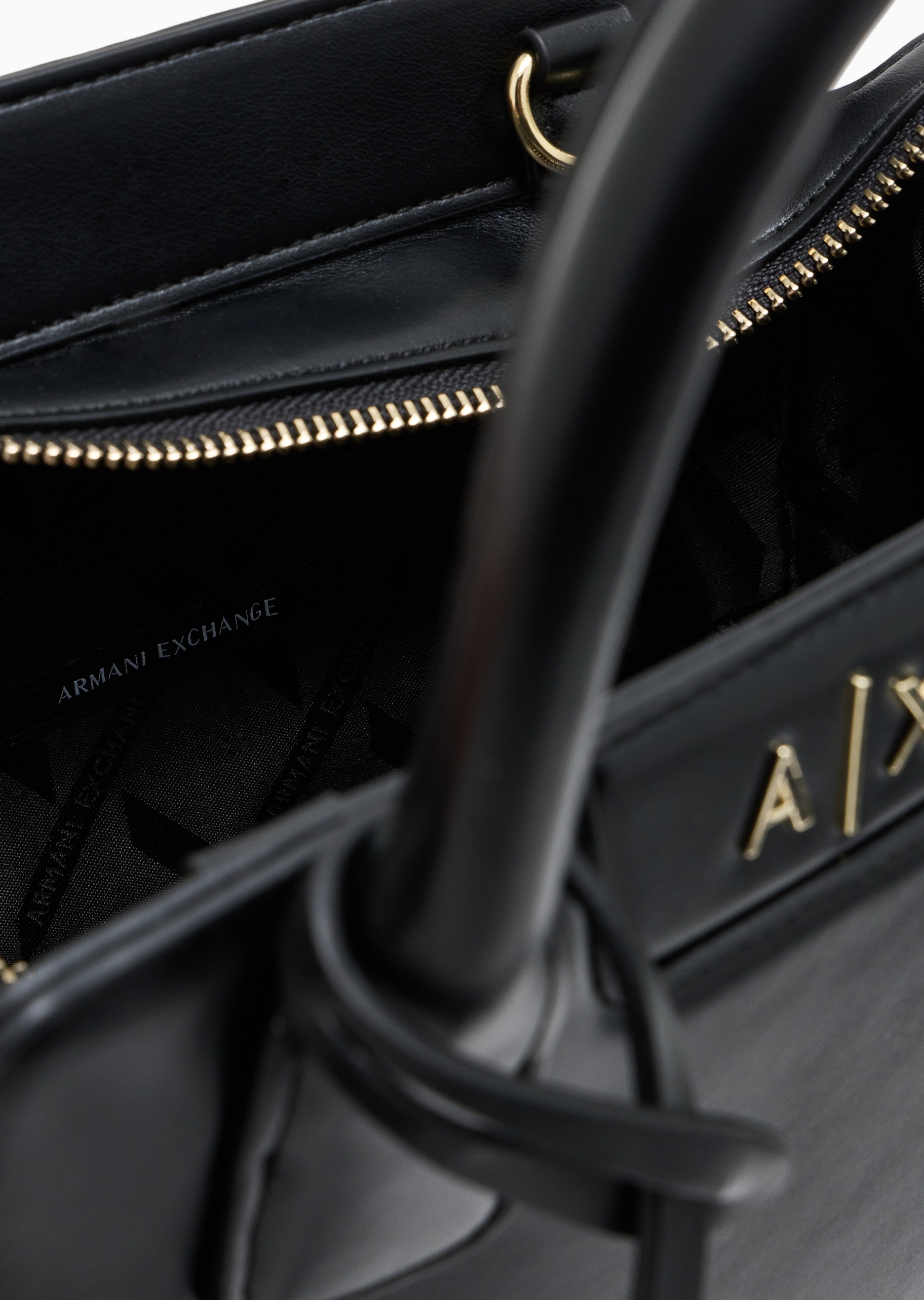 ARMANI EXCHANGE 女士拉链可拆肩带手提单肩斜挎托特包