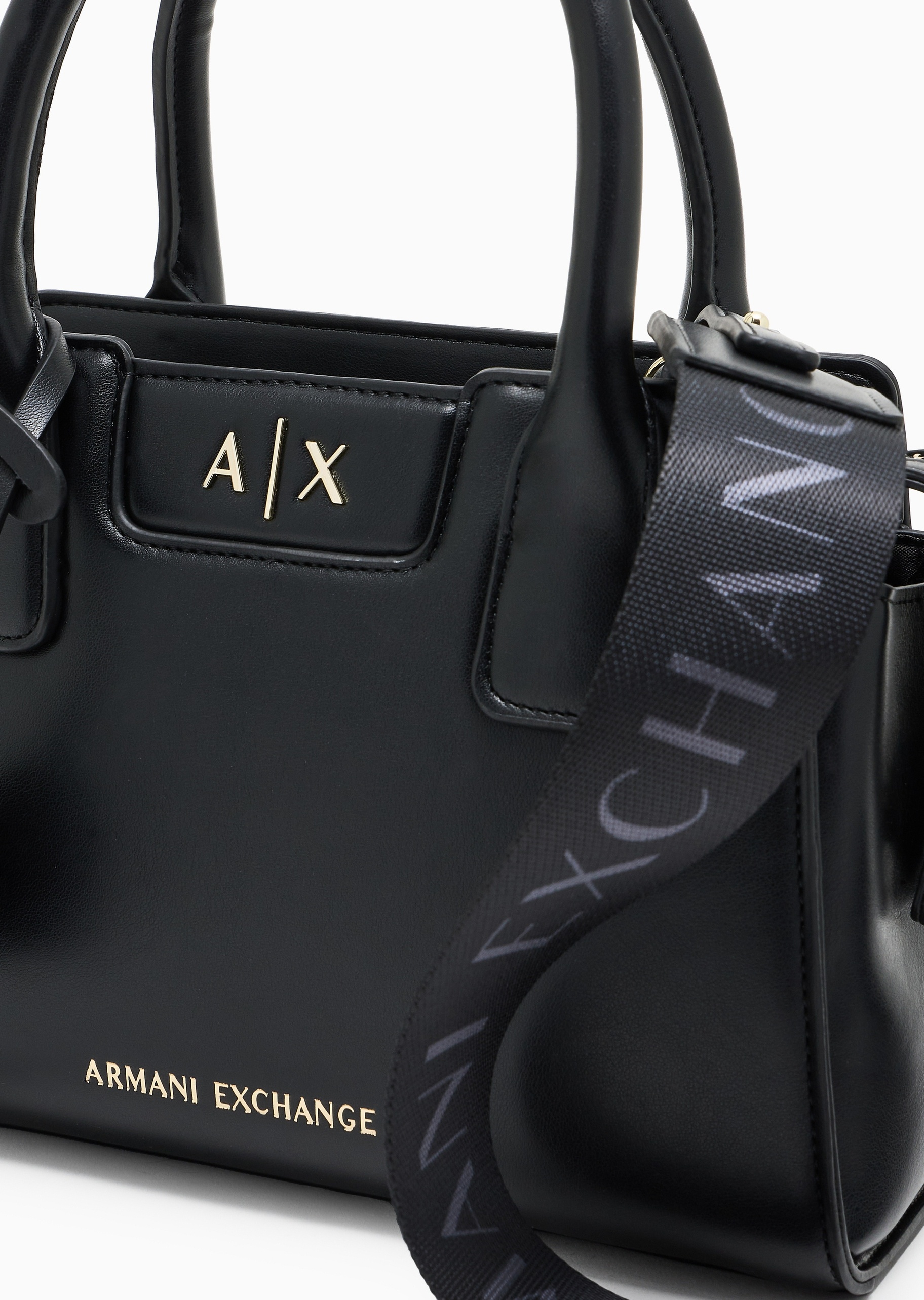 ARMANI EXCHANGE 女士拉链可拆肩带手提单肩斜挎托特包