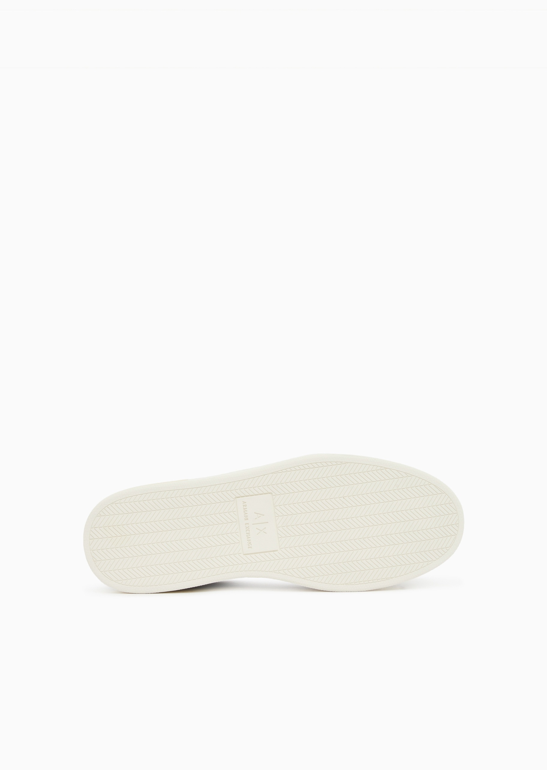 ARMANI EXCHANGE 男士系带低帮拼接压花休闲运动鞋