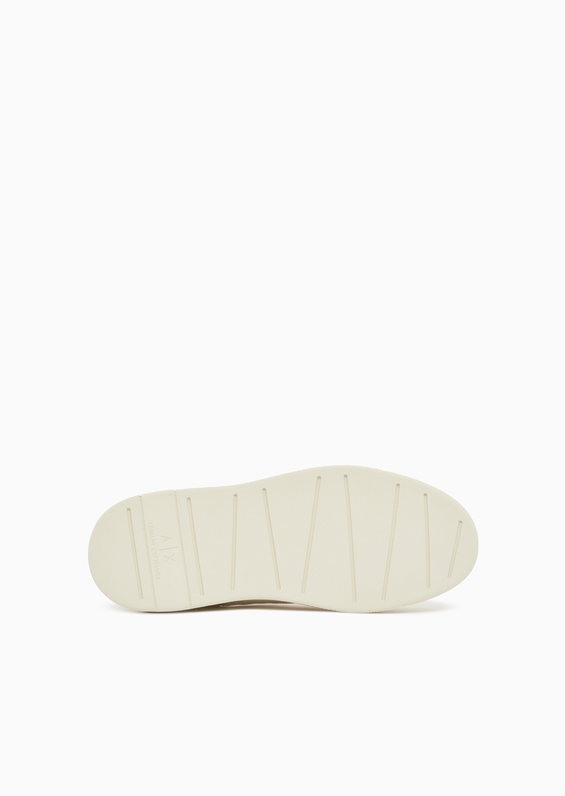 ARMANI EXCHANGE 男士系带低帮穿孔字母标识休闲运动鞋