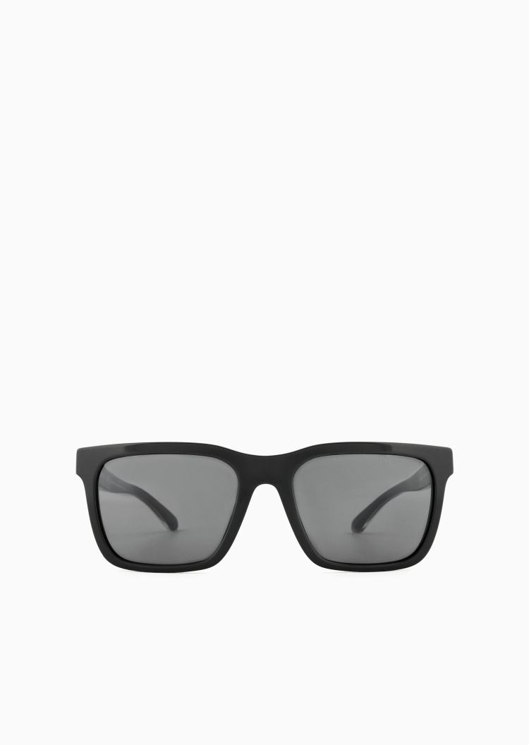 Emporio Armani 男士方形撞色镜腿简约休闲太阳眼镜