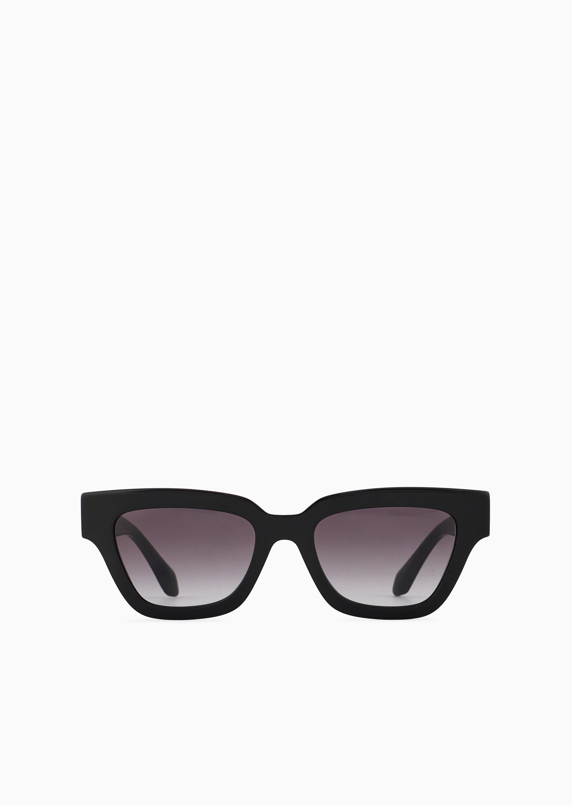 Giorgio Armani 女士猫眼形粗框镂空镜腿渐变镜片太阳眼镜