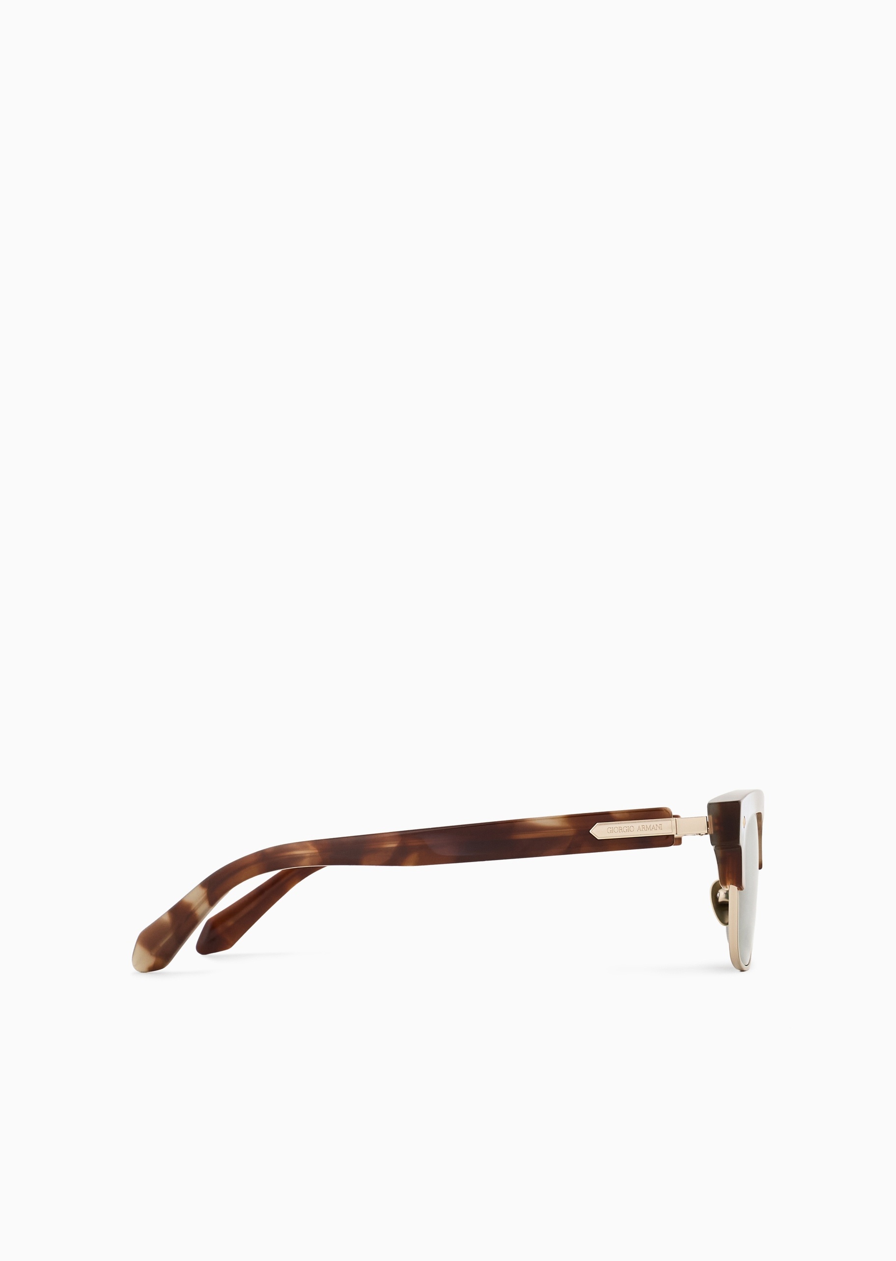 Giorgio Armani 男士半边矩形时尚潮流遮阳太阳眼镜