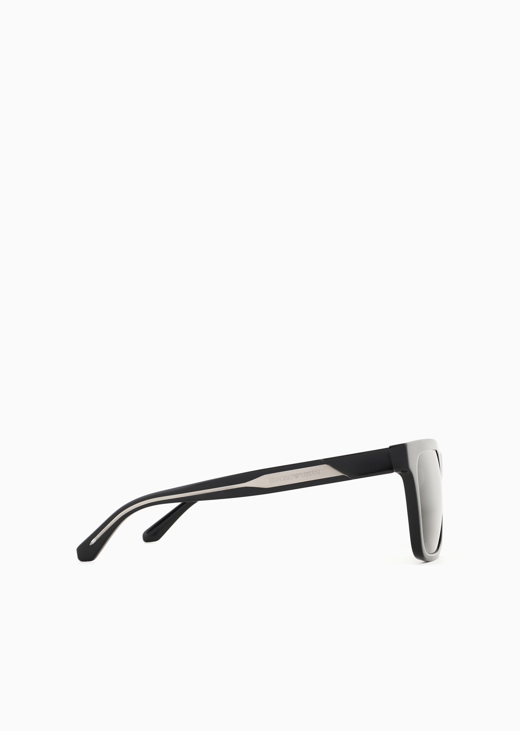 Emporio Armani 男士方形撞色镜腿简约休闲太阳眼镜