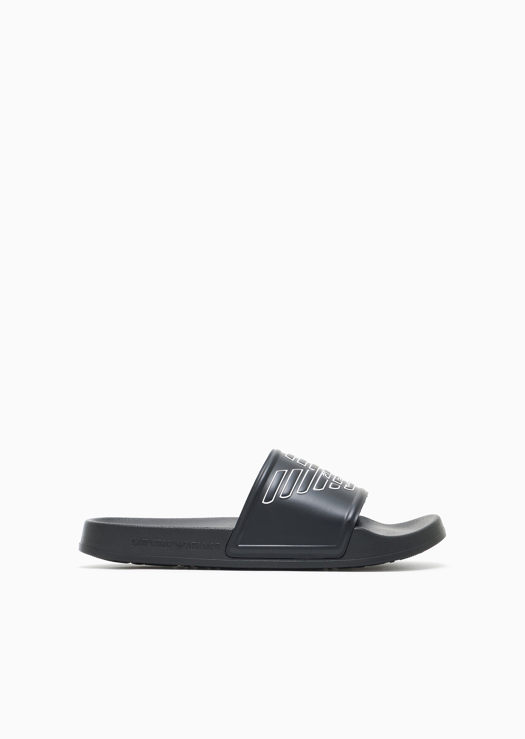 Emporio Armani 男女同款一脚蹬大鹰标休闲沙滩鞋