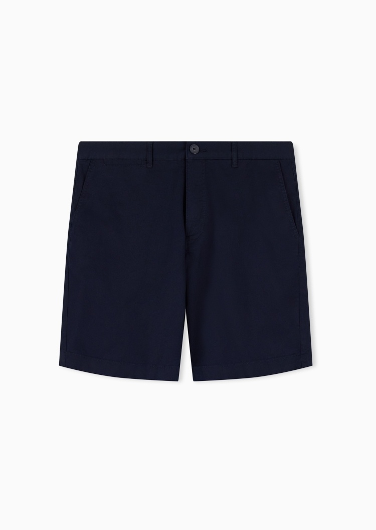 ARMANI EXCHANGE 男士微弹直筒老钱风商务休闲短裤