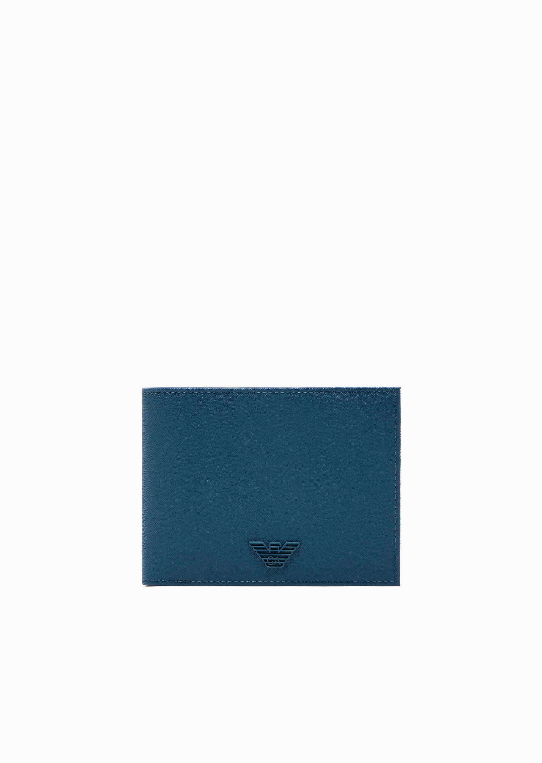 Emporio Armani 男士对折短款多卡位翻盖内袋手拿钱包