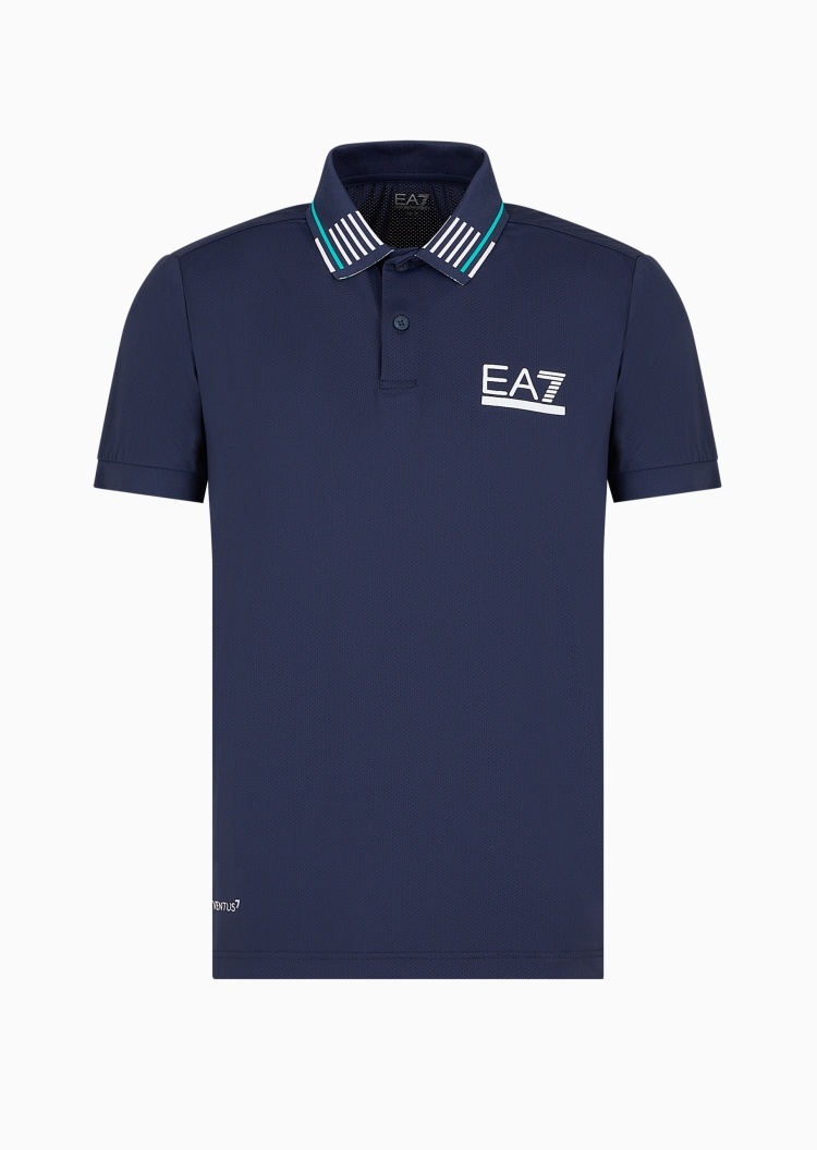 EA7 男士VENTUS 7短袖高尔夫Polo衫