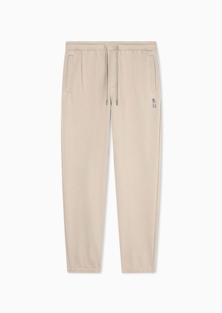 ARMANI EXCHANGE 男士纯棉宽松锥形休闲运动卫裤