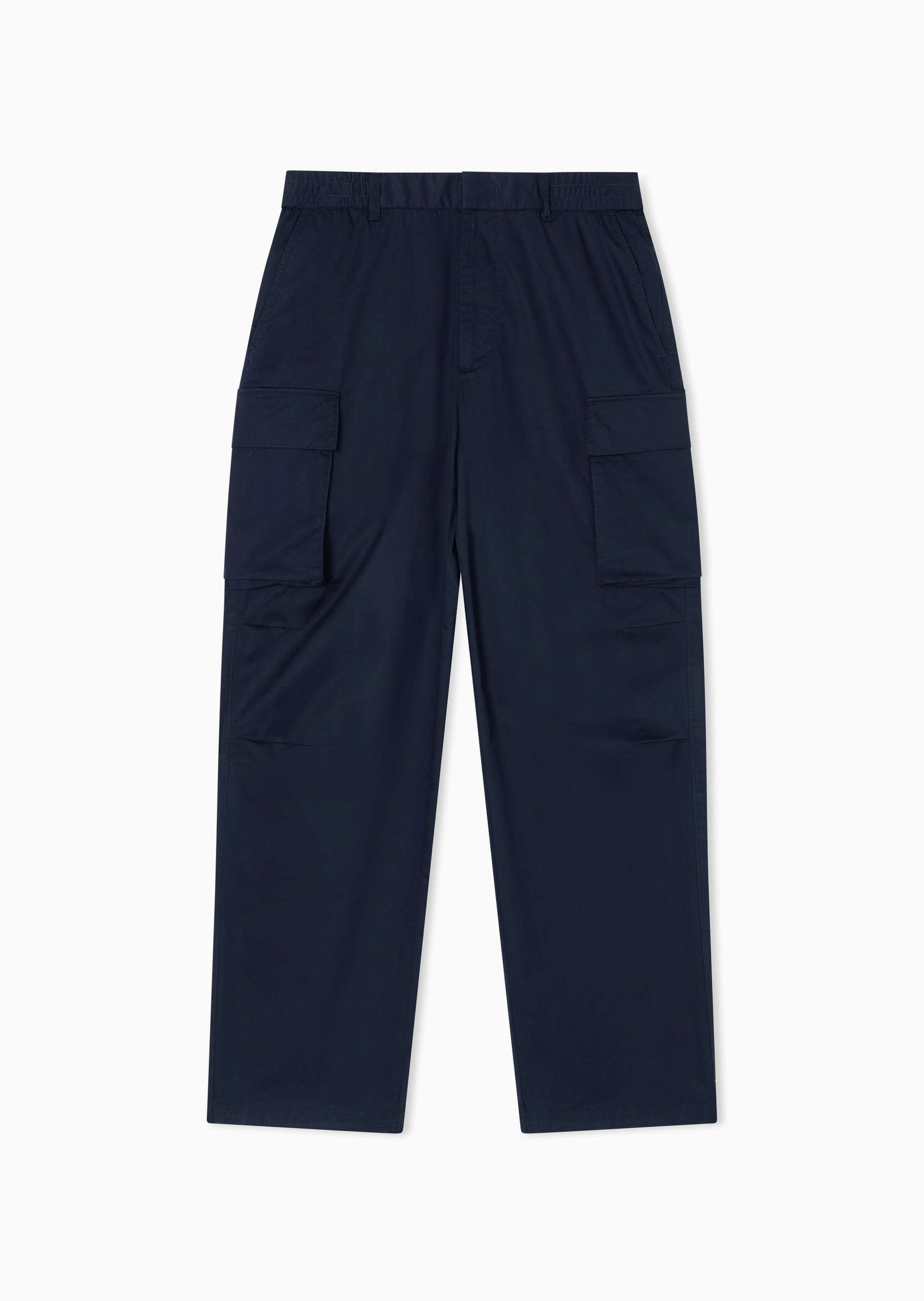 ARMANI EXCHANGE 男士全棉合身长款直筒纯色工装裤