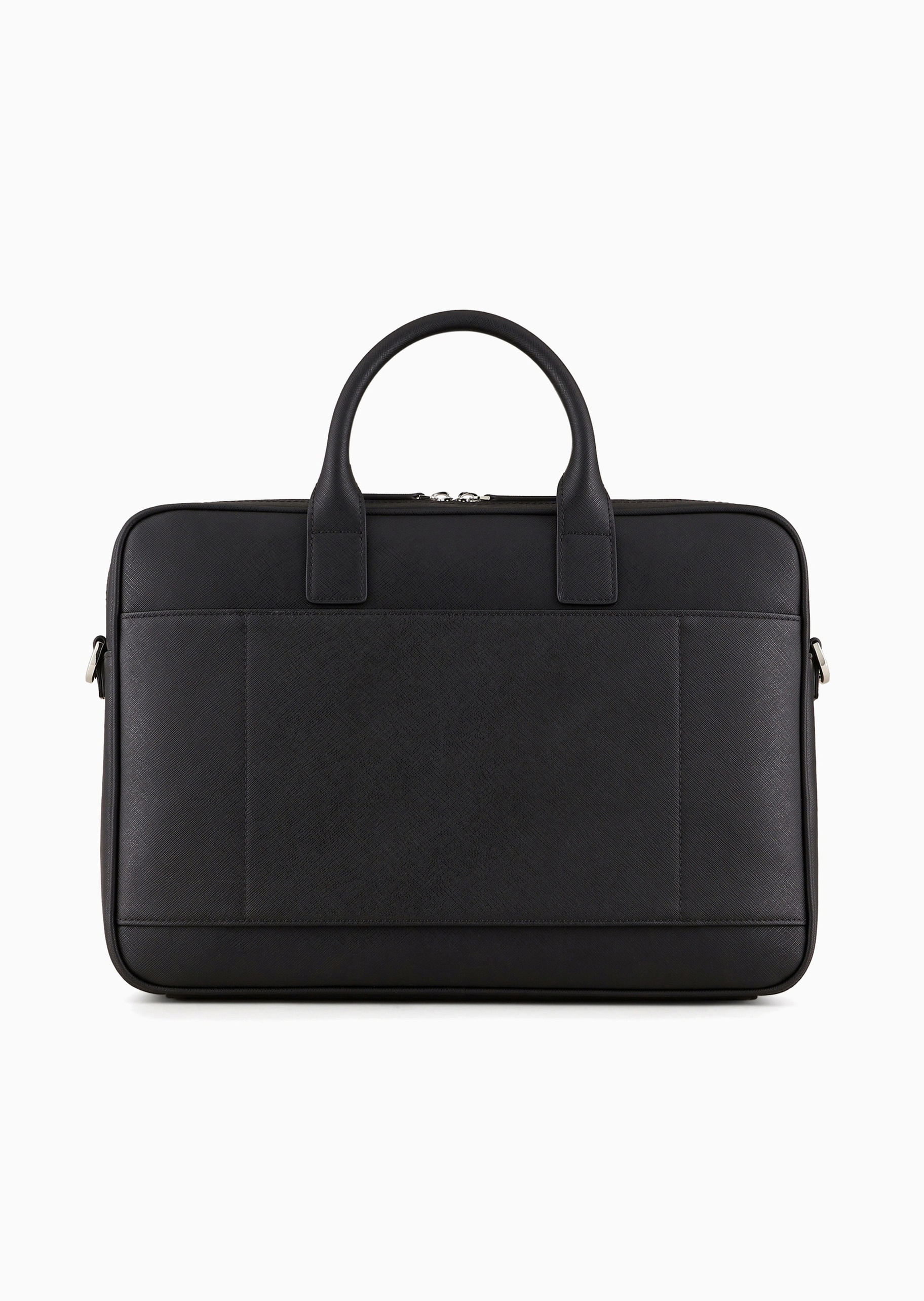 Emporio Armani 男士商务休闲复古通勤手提斜挎托特公文包