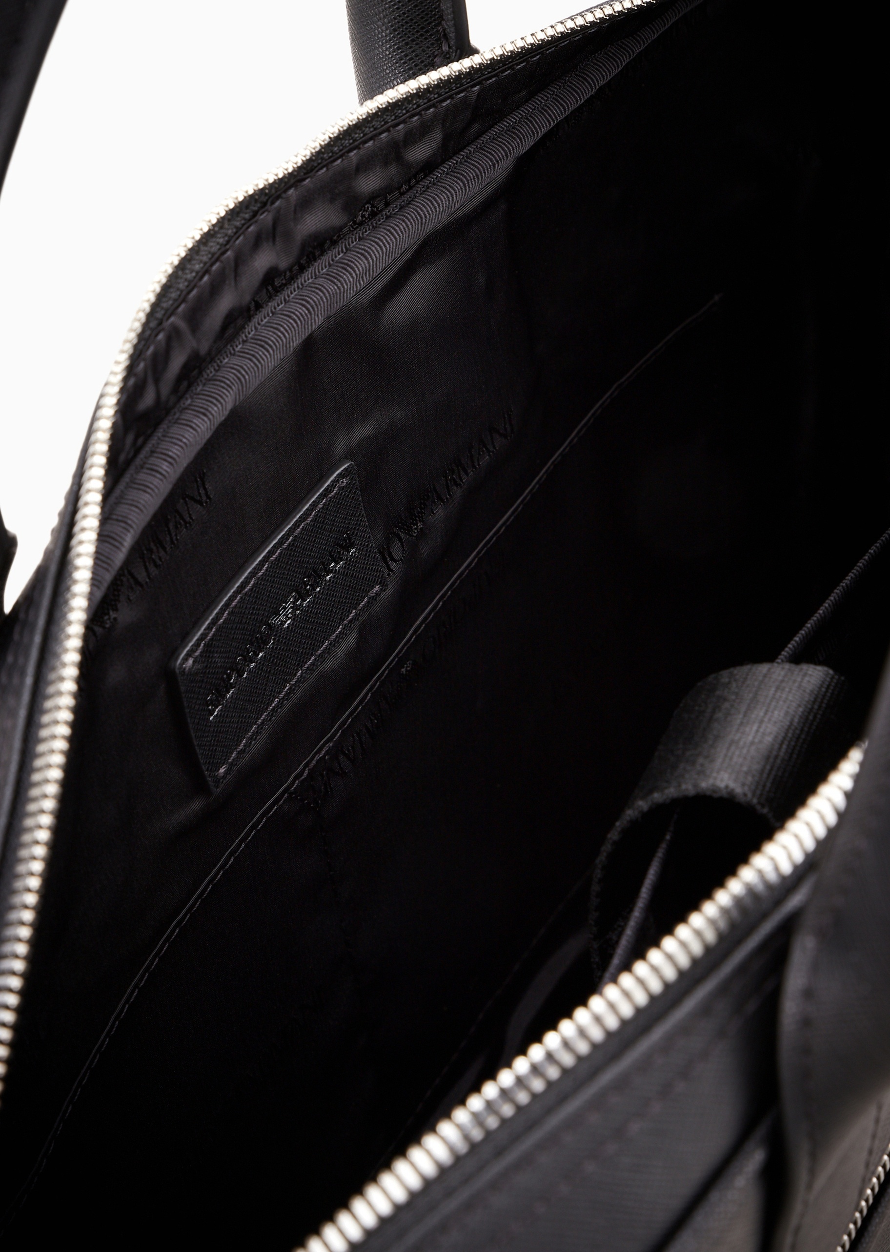 Emporio Armani 男士商务休闲复古通勤手提斜挎托特公文包