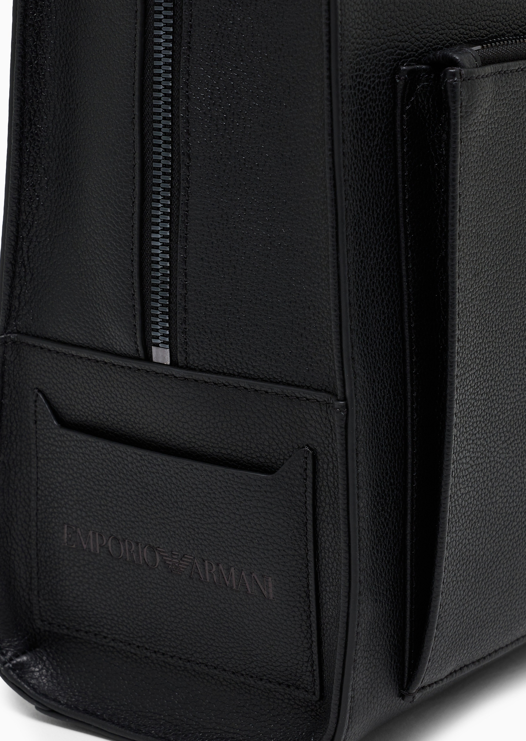 Emporio Armani 男士商务休闲通勤简约双肩公文包