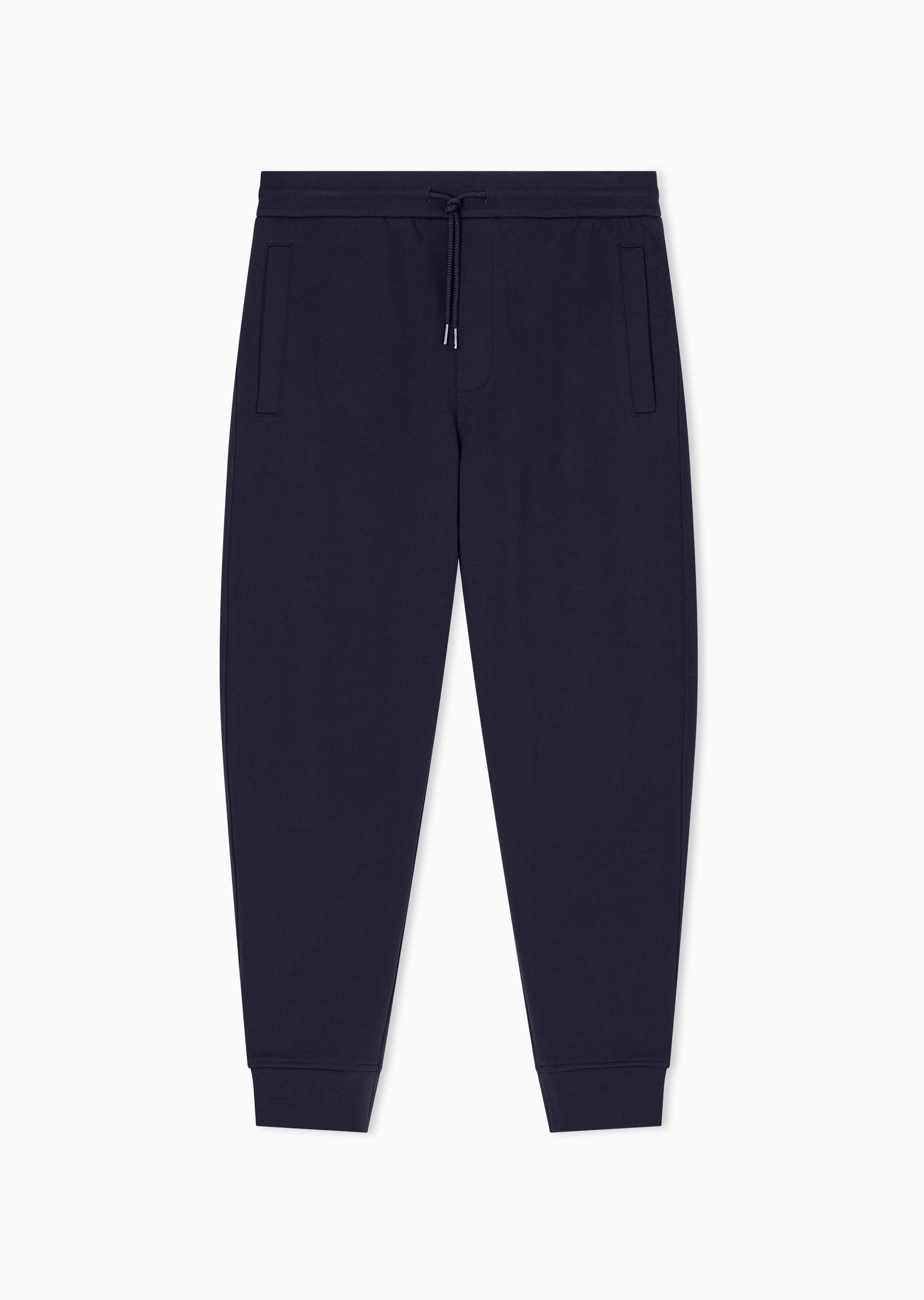 ARMANI EXCHANGE 男士全棉宽松抽绳长款锥形束脚卫裤