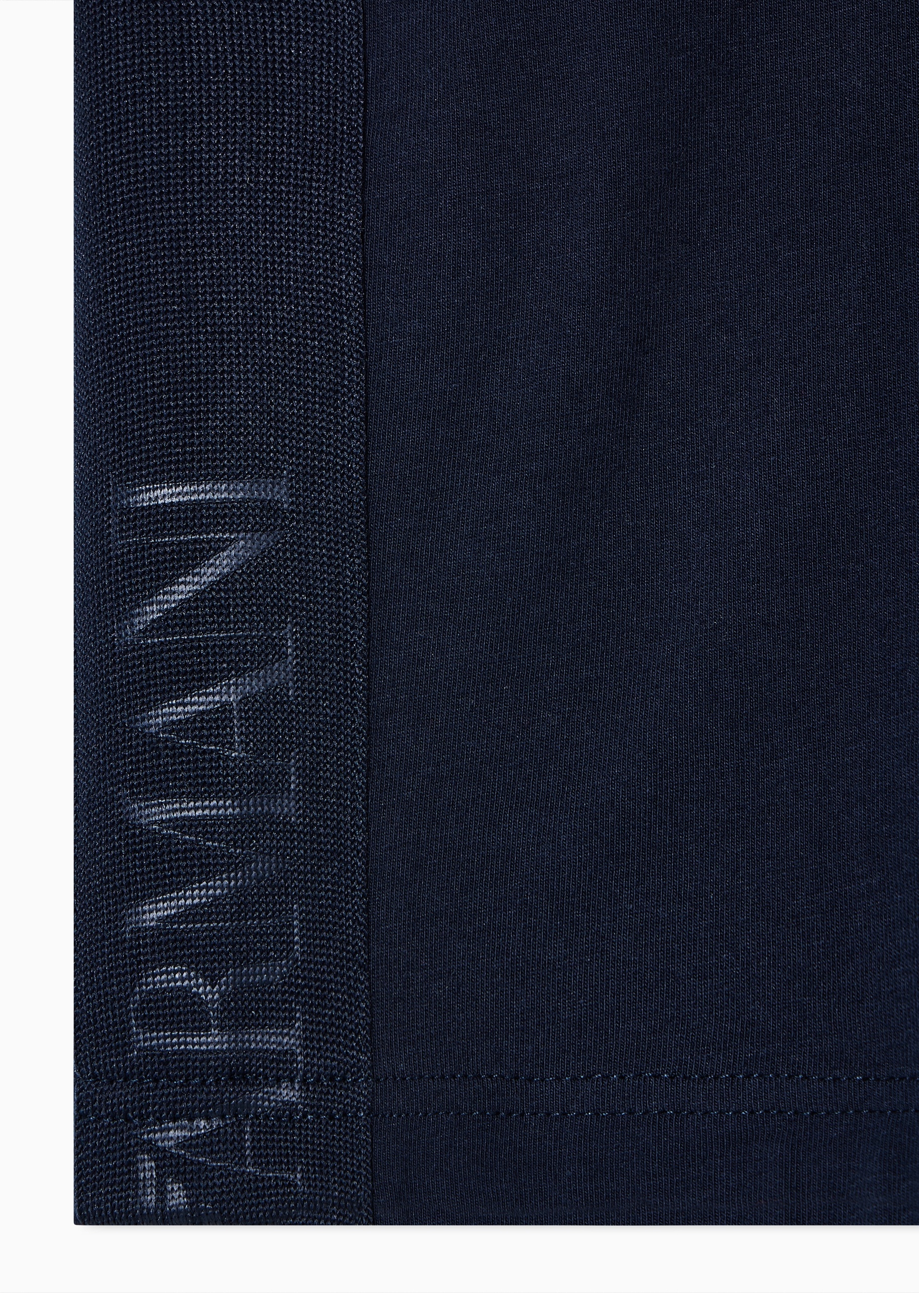 Emporio Armani 男士纯棉弹力短袖圆领纯色家居T恤