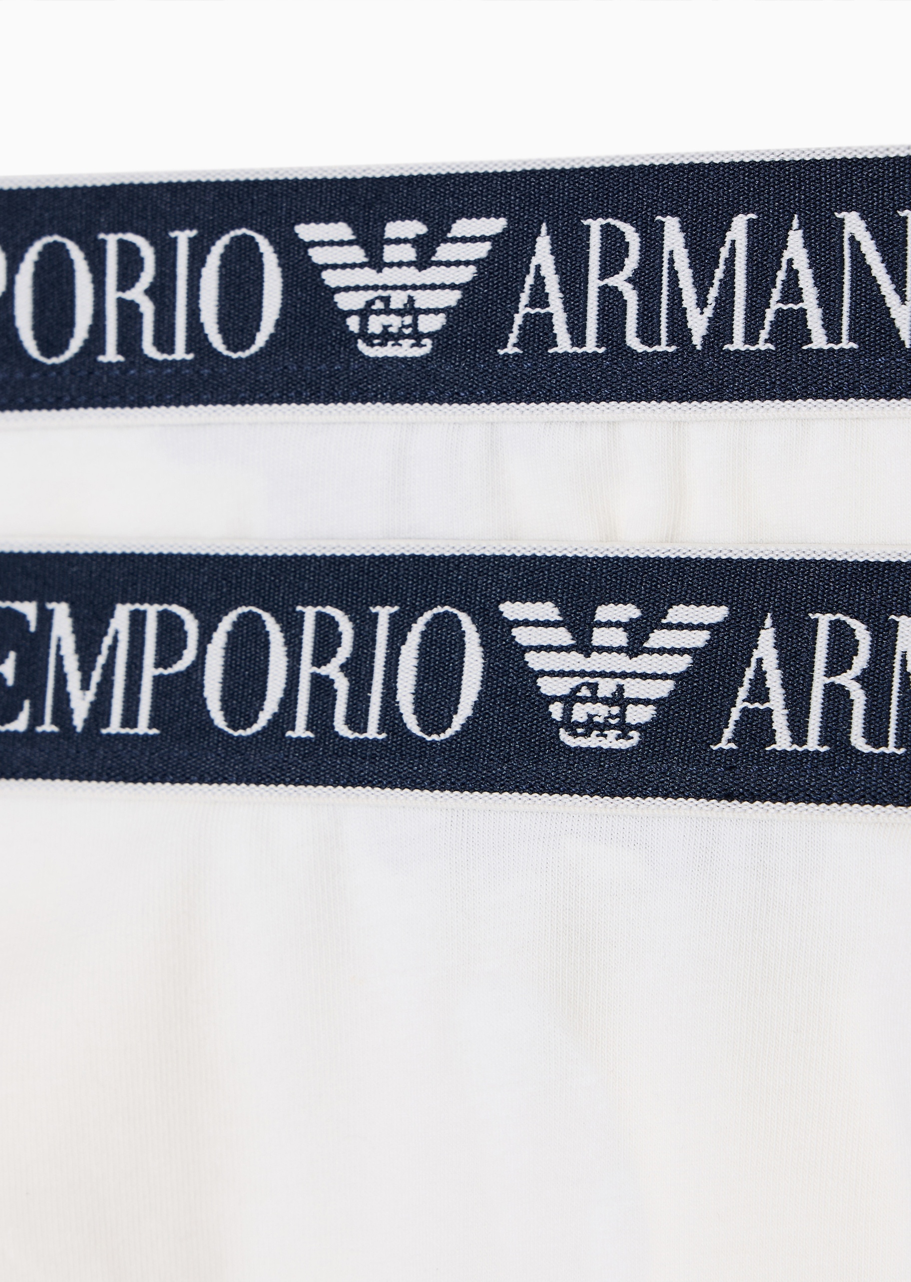 Emporio Armani 女士纯棉弹力T型三角两条装内裤套装