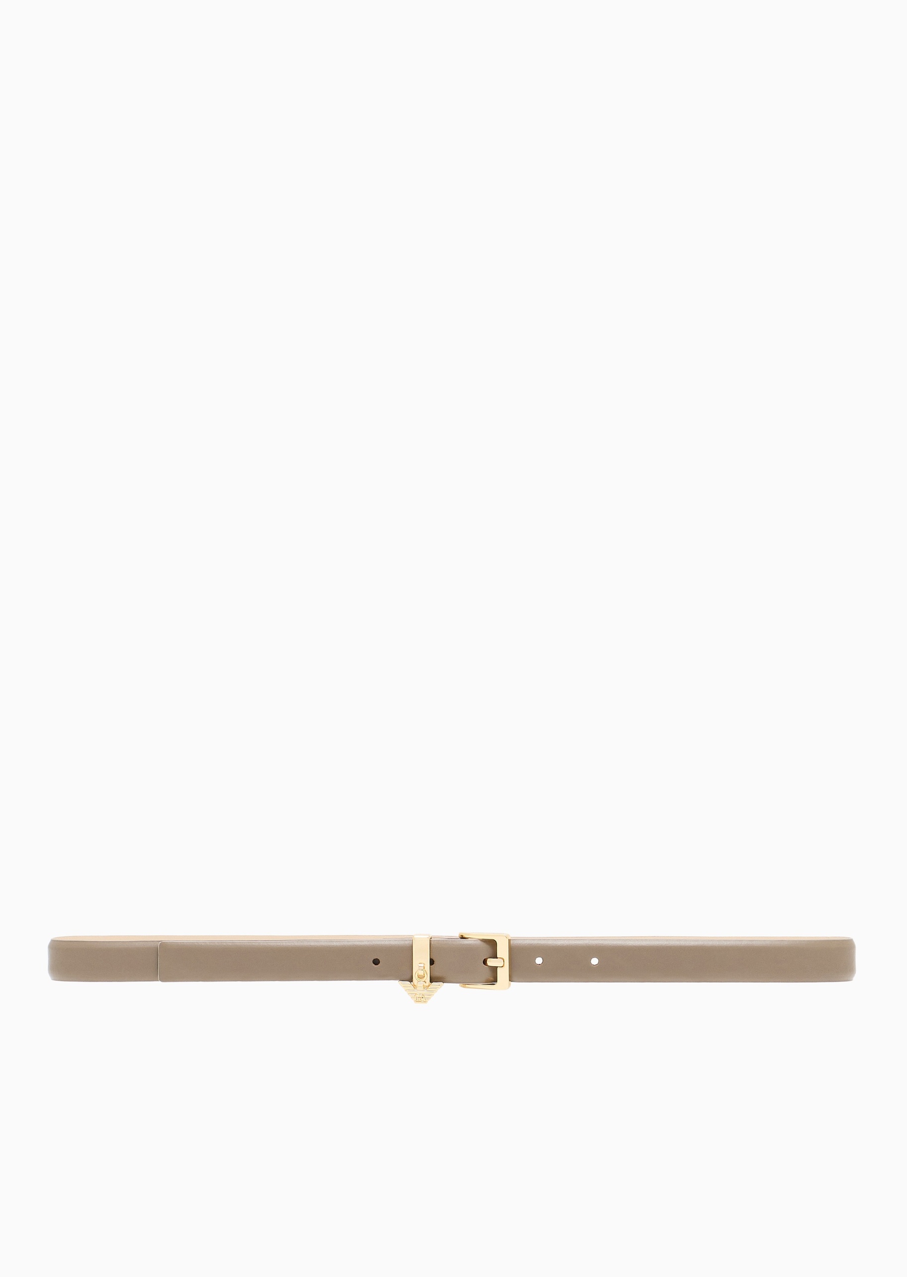 Emporio Armani 女士老钱风商务通勤方形针扣腰带