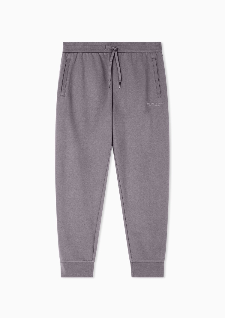 ARMANI EXCHANGE 男士纯棉宽松重磅休闲运动卫裤长裤