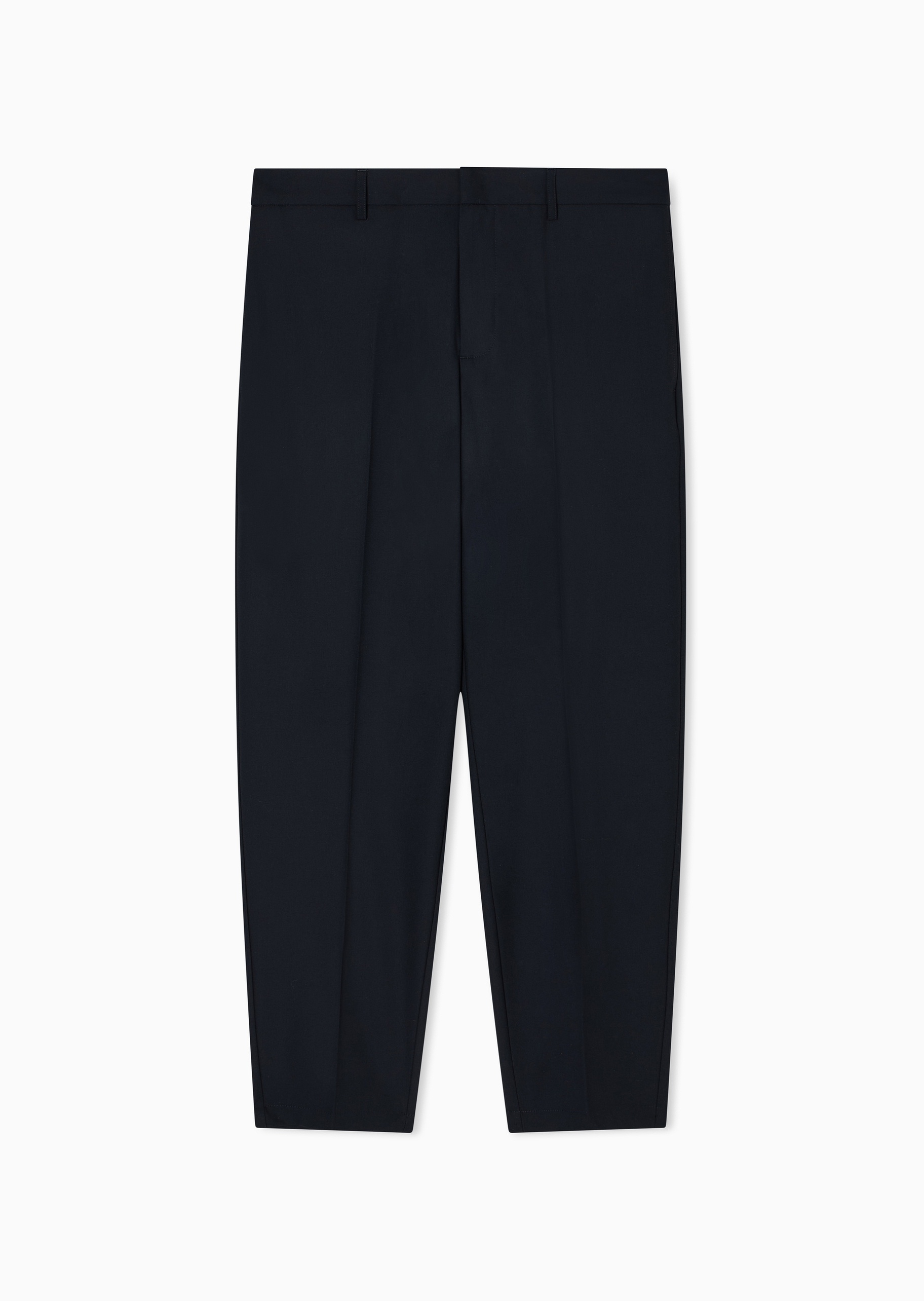 ARMANI EXCHANGE 男士微弹宽松长款直筒纯色休闲裤