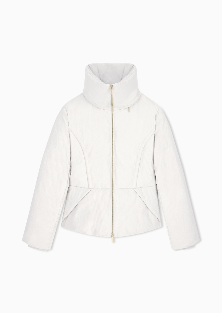 ARMANI EXCHANGE 女士立领静奢风通勤泡芙羽绒服外套