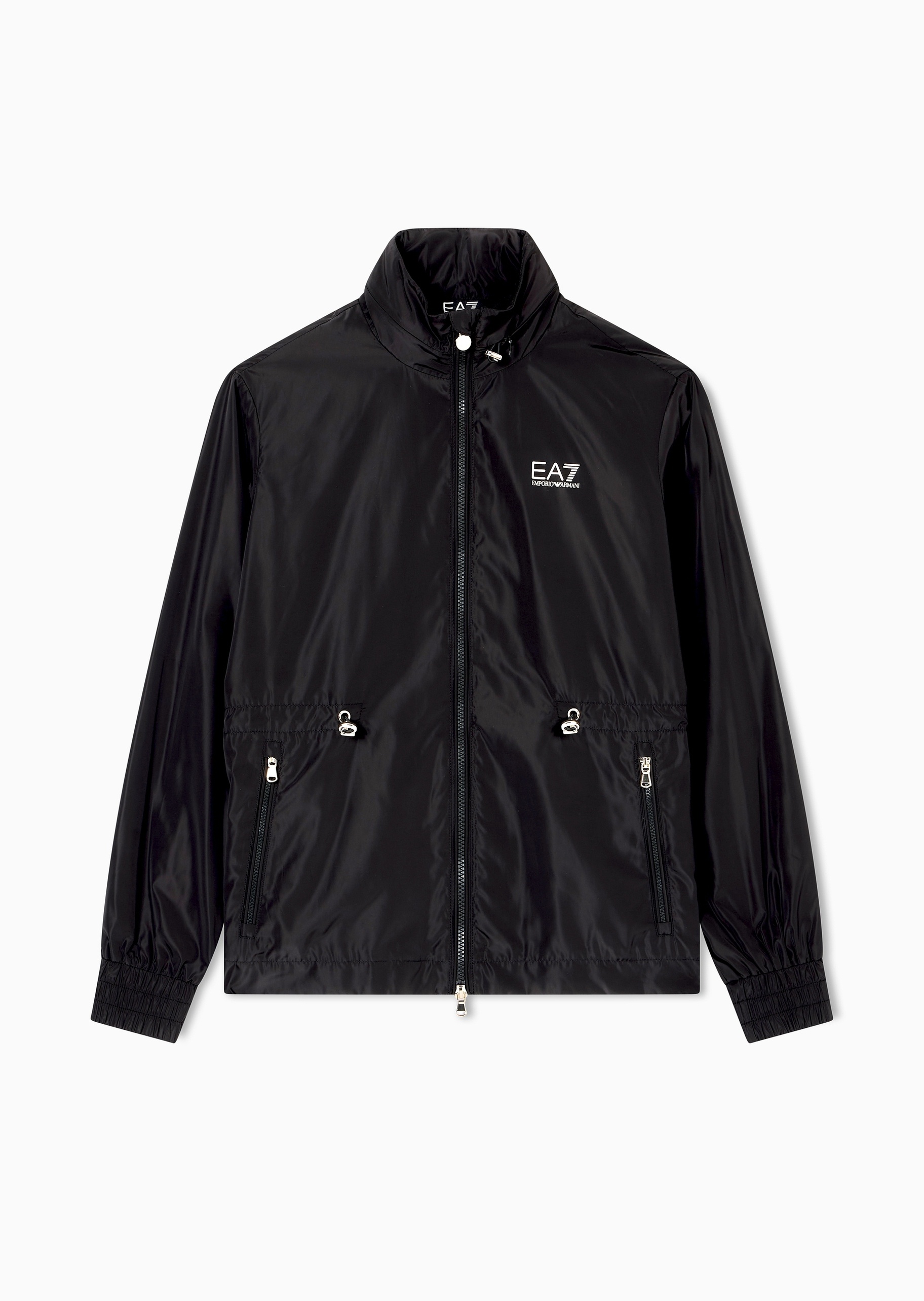 EA7 女士长袖立领拉链门襟收腰运动夹克