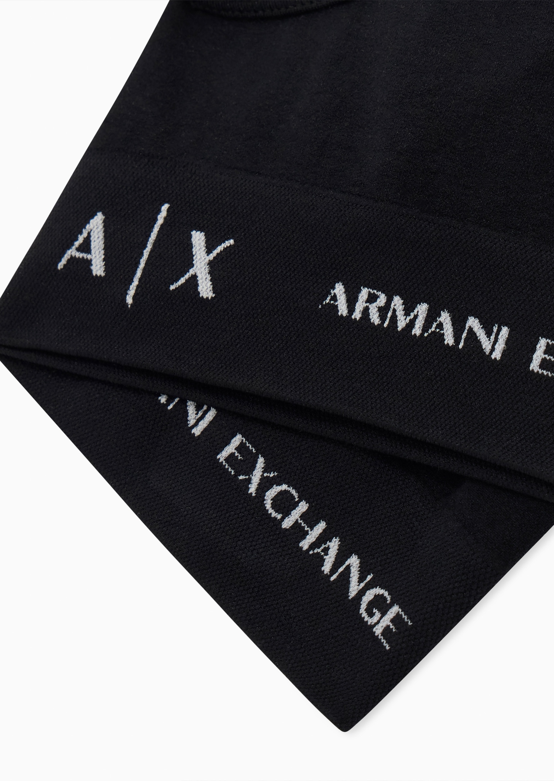ARMANI EXCHANGE 女士Logo织带细肩带背心式弹力内衣文胸