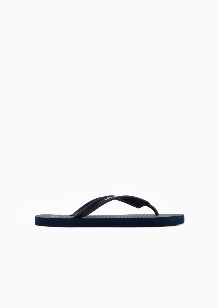 ARMANI EXCHANGE 男士人字袢带平底时尚休闲夹角拖鞋